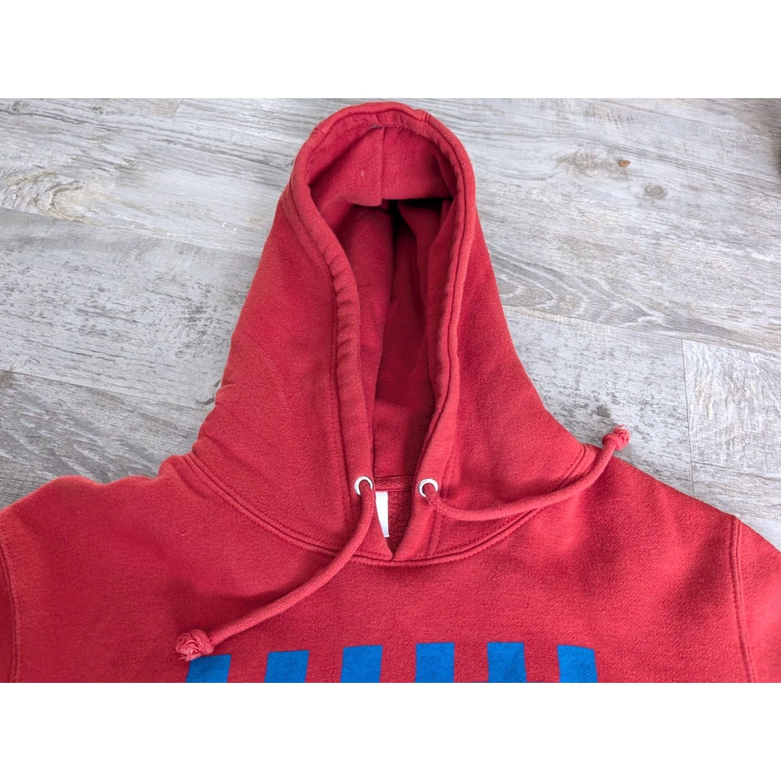 Vintage VINTAGE Lollapalooza Vienna Beef Hoodie Mens Medium Hooded Sweatshirt Brick Red Chicago Size US M / EU 48-50 / 2 - 3 Thumbnail