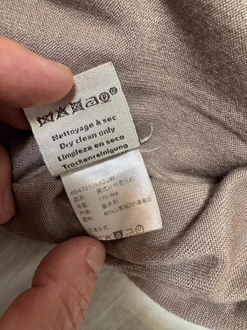 Hermes Hermes Cashmere Jumper, 80% Cashmere + 20% Mulberry Silk Size US M / EU 48-50 / 2 - 9 Thumbnail