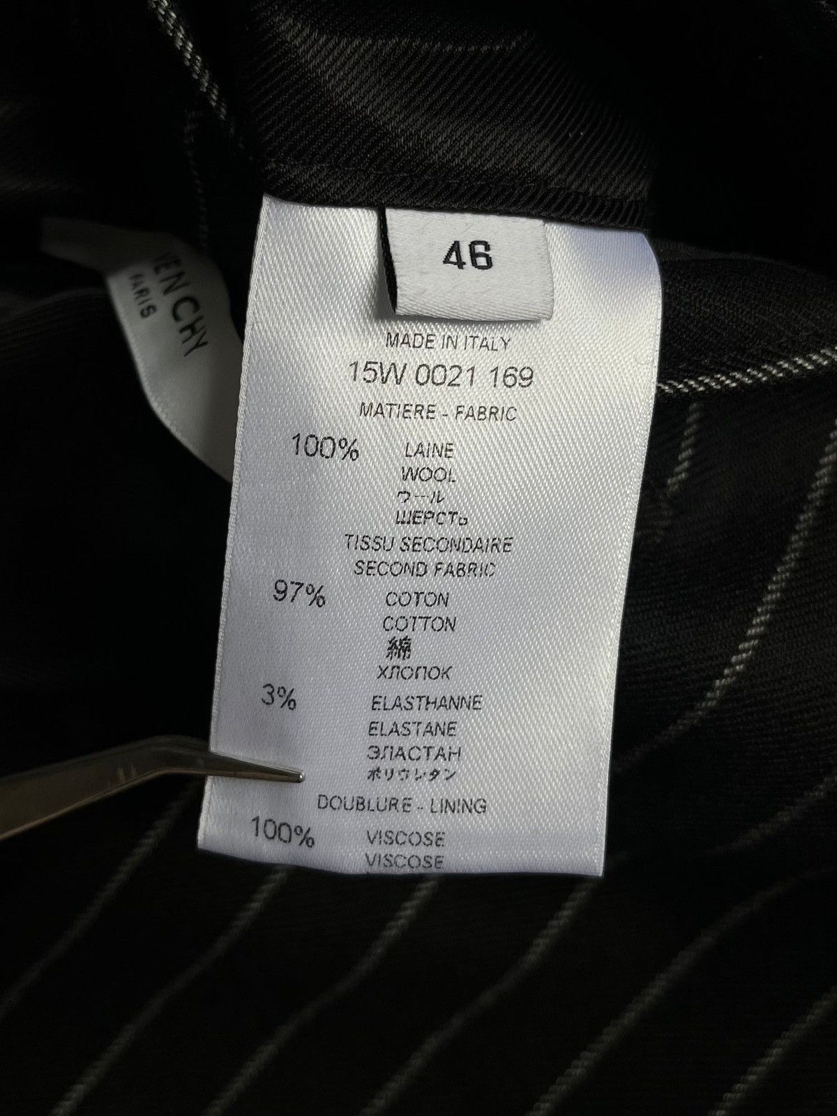 Givenchy Givenchy FW15 Distressed Wool trenchcoat Size US M / EU 48-50 / 2 - 11 Thumbnail