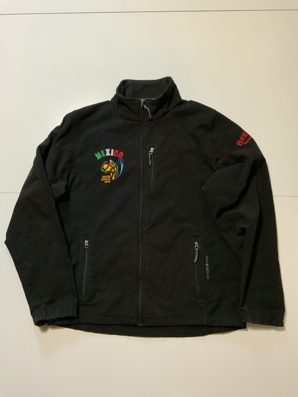 Black Diamond Mexico Football Soccer World Cup Softshell Jacke Size US L / EU 52-54 / 3 - 2 Thumbnail