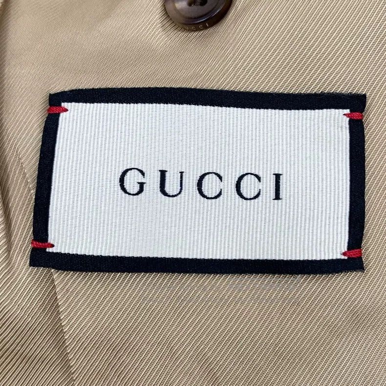 Gucci Gucci Dark blue horse buckle cotton lapel single-breasted Size US S / EU 44-46 / 1 - 6 Thumbnail