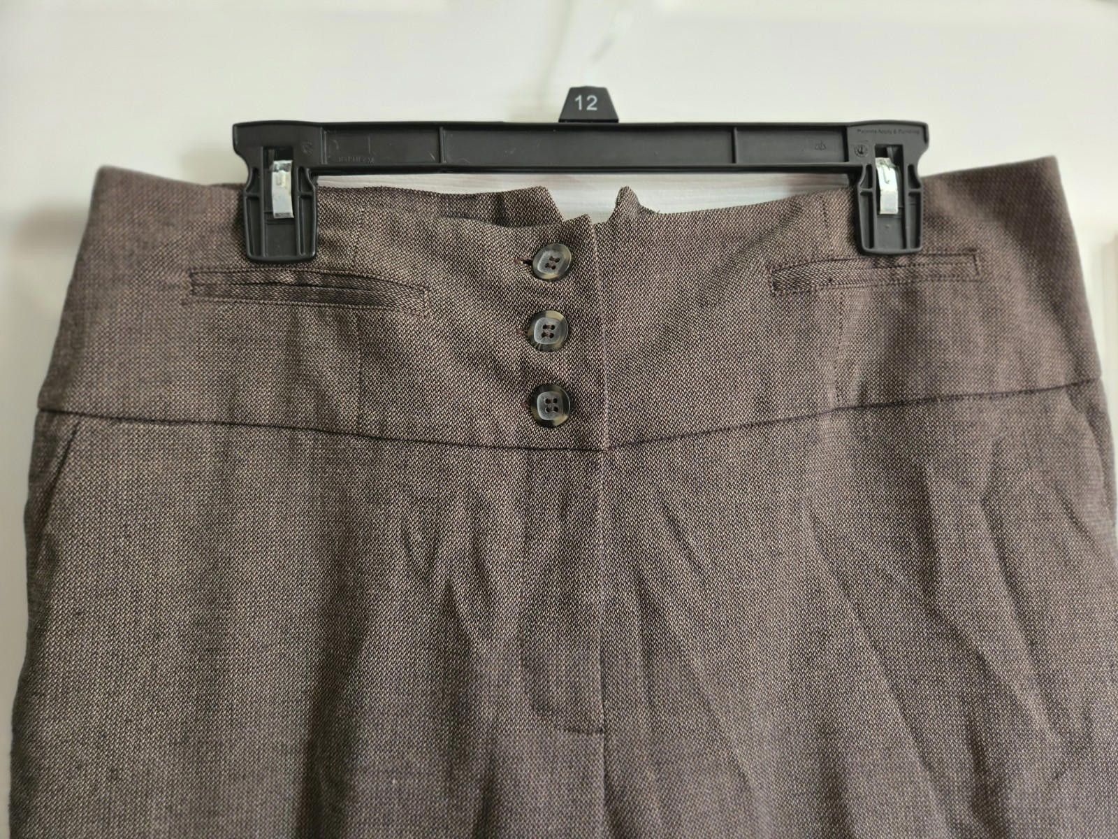 Cartoon Network Cato Womens Dress Casual Pants Slacks Wide Leg Light Brown S Size 36" / US 14 / IT 50 - 7 Thumbnail