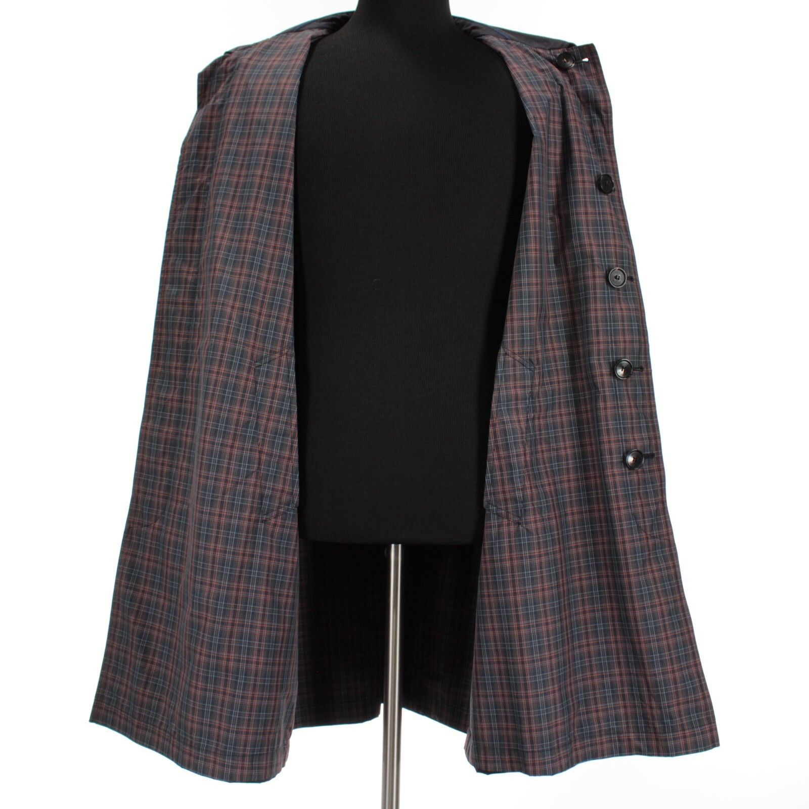 Etro ETRO Coat Size L US In Blue Polyamide Size US L / EU 52-54 / 3 - 5 Thumbnail