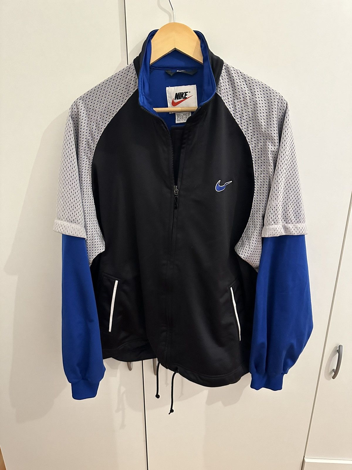 Nike Nike Air Jacke Windbreaker Size L Retro Vintage Track Size US L / EU 52-54 / 3 - 3 Thumbnail