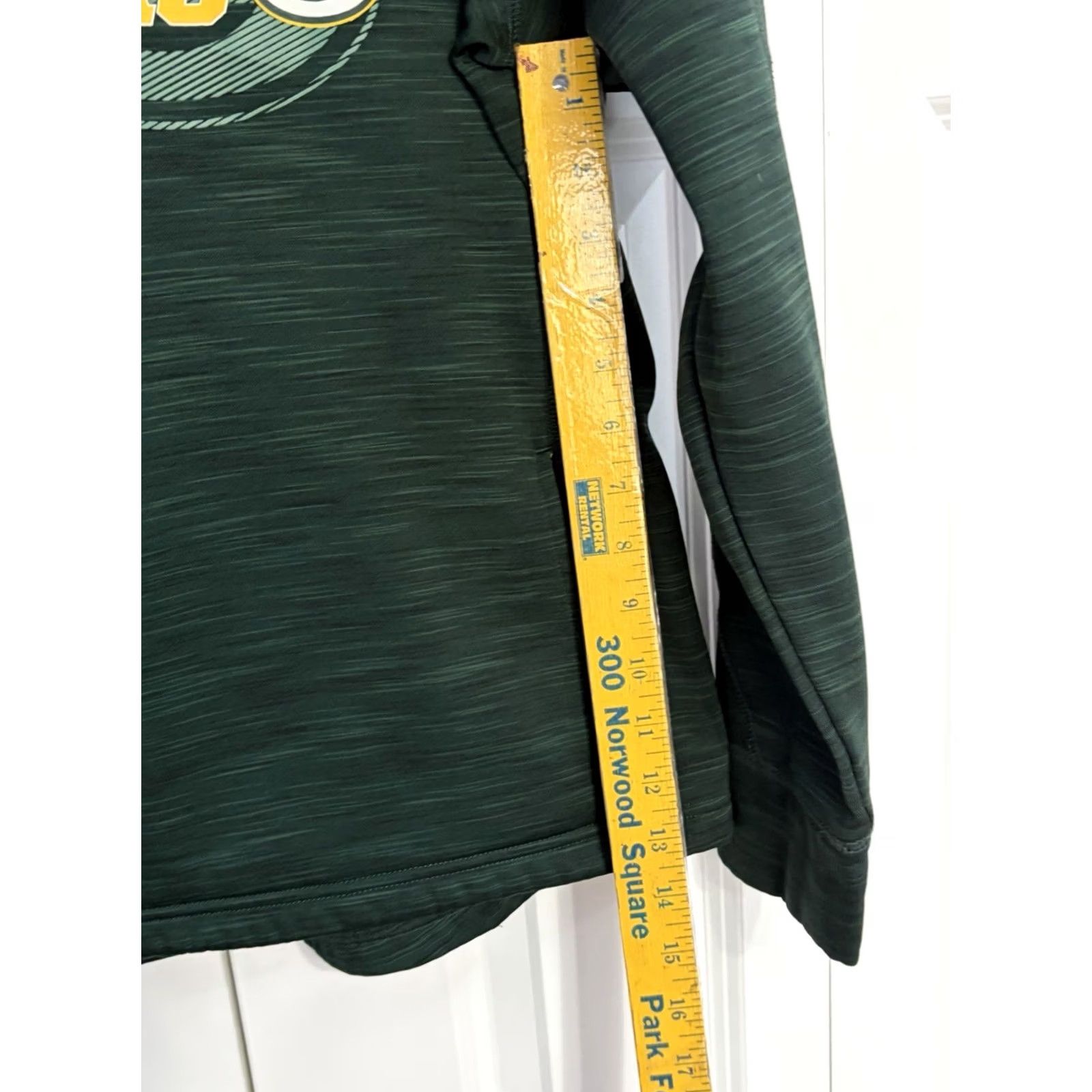 Vintage Majestic Green Bay Packers Womens L Pullover Sweatshirt 1/4 Zip Green Size L / US 10 / IT 46 - 4 Thumbnail