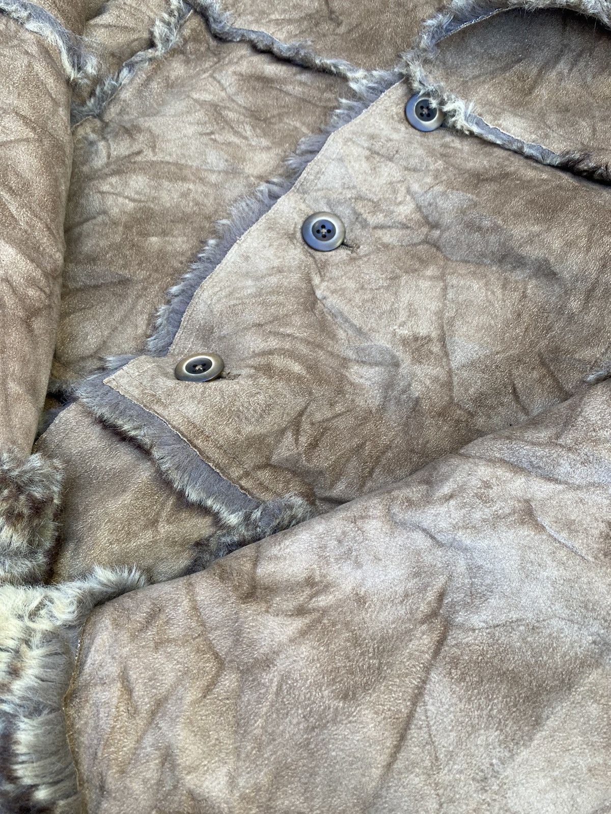 If Six Was Nine Archive 291295 Homme Faux Fur Patchwork Parka Size US M / EU 48-50 / 2 - 17 Thumbnail