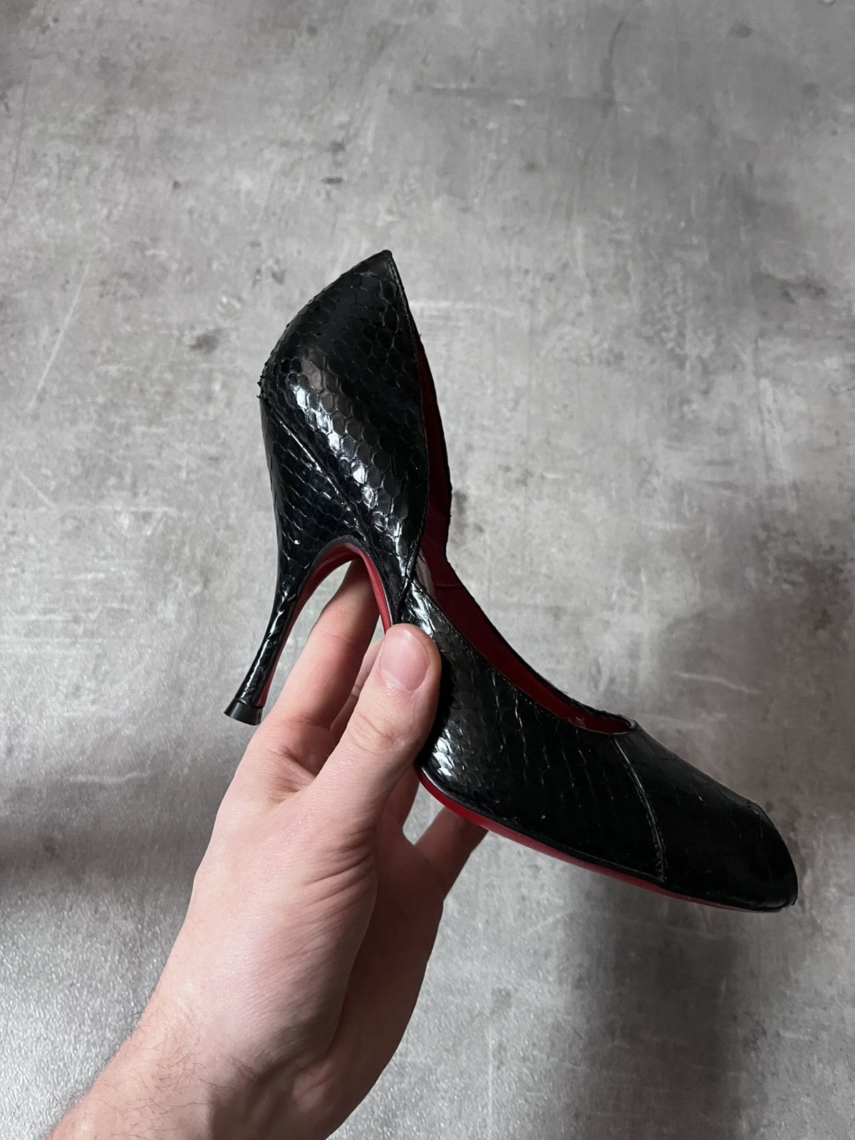 Paciotti Cesare Paciotti F/W 05 leather heels black and red Size US 6.5 / IT 36.5 - 8 Thumbnail