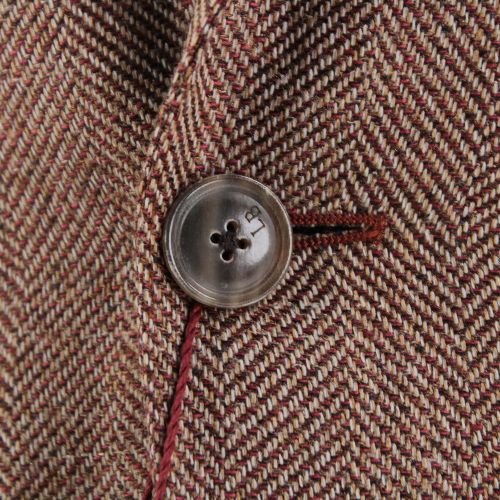 Luciano Barbera Luciano Barbera Sport Coat Size 38 US in Brown Size 38R - 2 Thumbnail