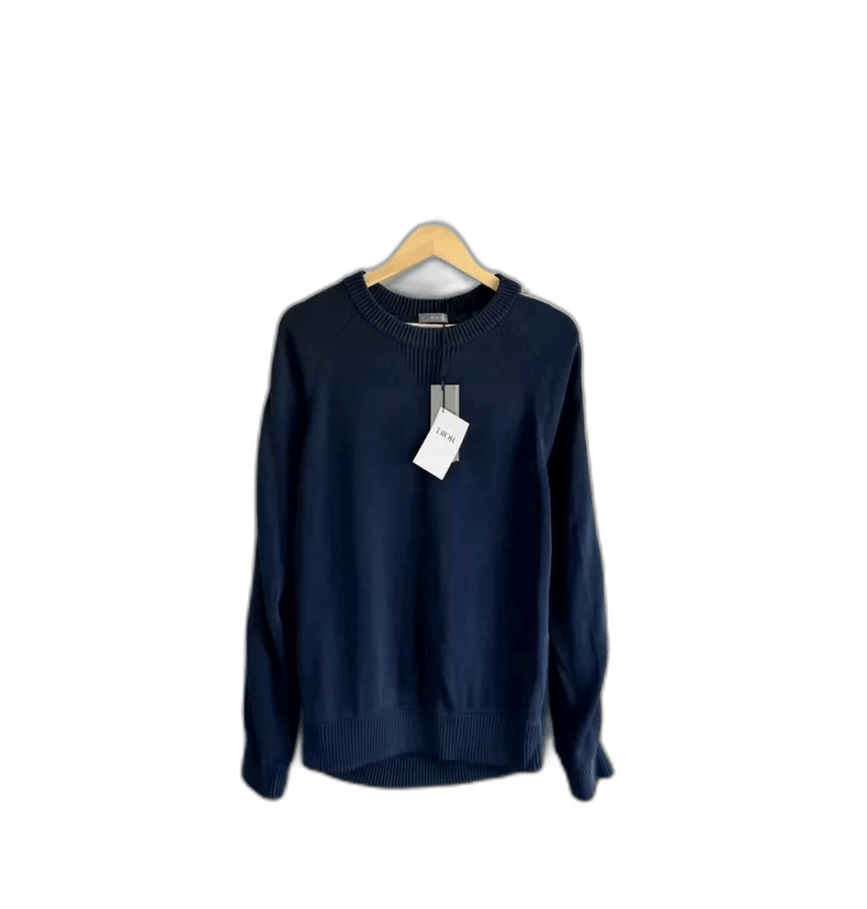 Dior Dior Navy Blue Knitted Sweater with Tag-2505 Size US S / EU 44-46 / 1 - 1 Thumbnail