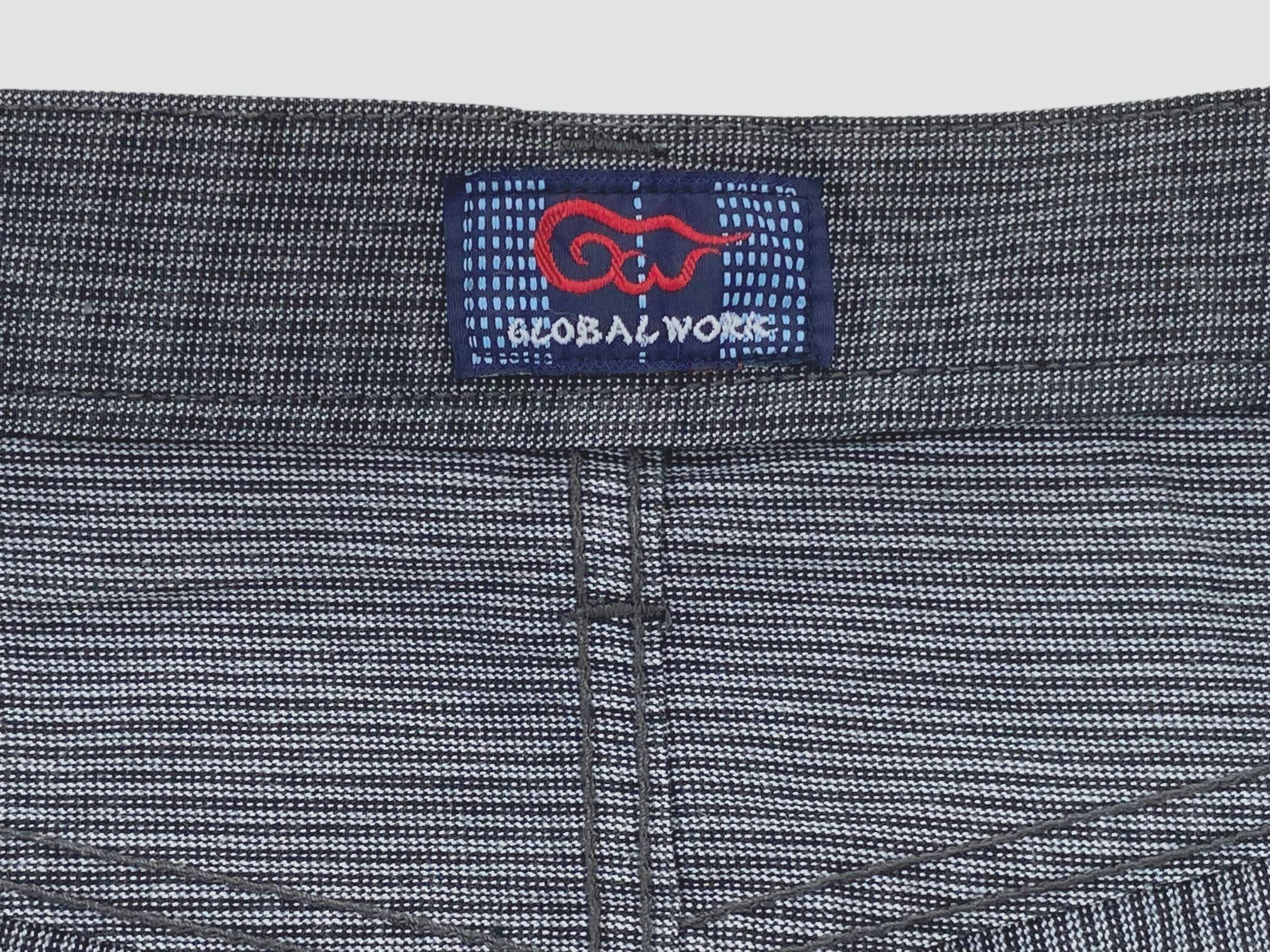 Global Work Global Work Stripes Pattern Japanese Brand Pants Size US 32 / EU 48 - 10 Thumbnail