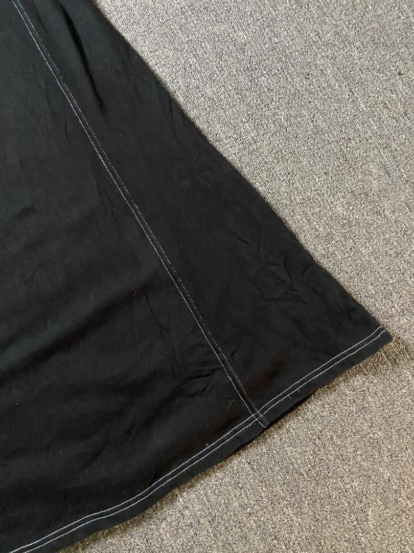 Japanese Brand Piecemaker Stitch Sweat Maxi Skirt (182) Size 23" - 10 Thumbnail