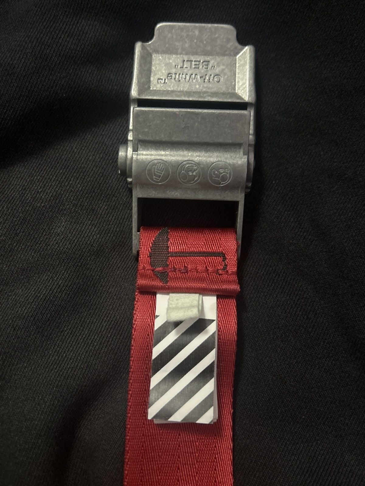 Off-White Off-White 2.0 Red Industrial Belt Size ONE SIZE - 6 Thumbnail