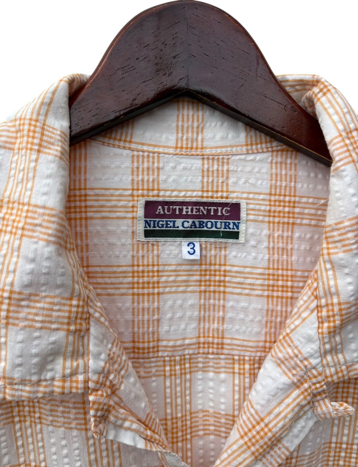 Nigel Cabourn Nigel Cabourn Checked Button Down Casual Shirt Size US XL / EU 56 / 4 - 2 Thumbnail