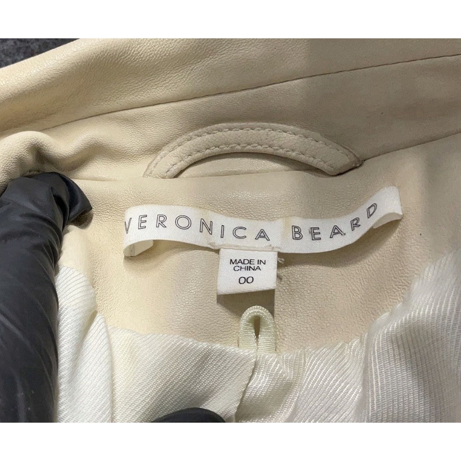 Veronica Beard Veronica Beard Cooke Leather Blazer Jacket Gold Buttons 00 Size XXS / US 00 / IT 34 - 4 Thumbnail