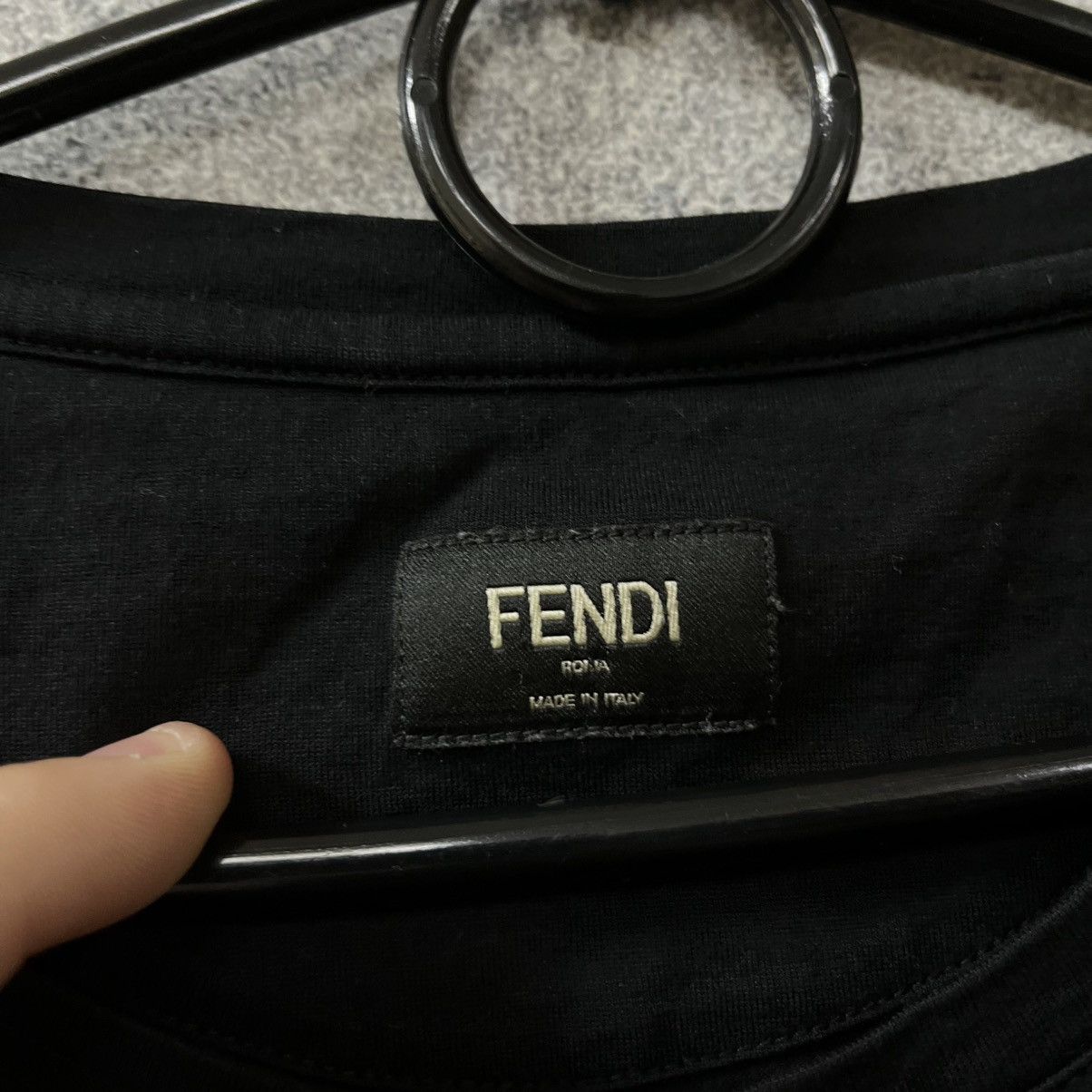 Fendi Fendi Bug Eyes T-shirt Black Size US L / EU 52-54 / 3 - 8 Thumbnail