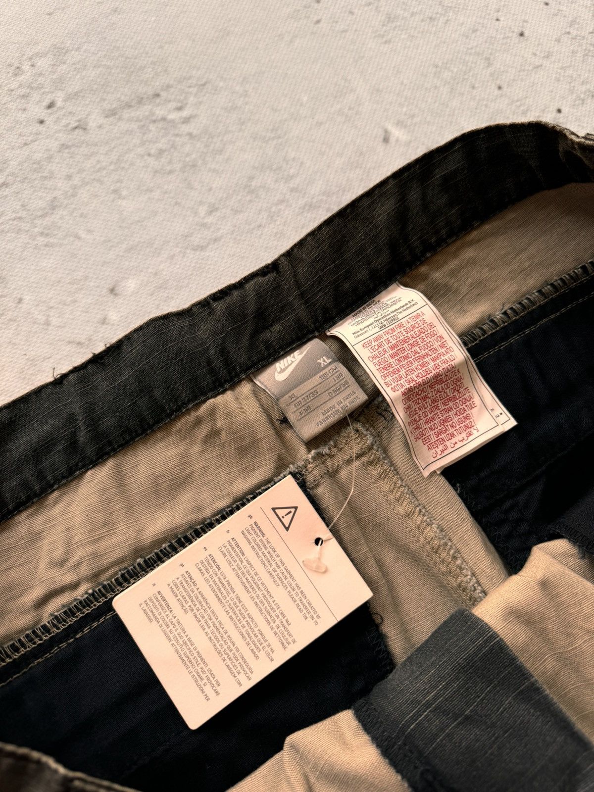 Nike × Vintage NIKE VINTAGE CARGO BASIC LOGO OVERSIZE BAGGY PANTS Size US 34 / EU 50 - 7 Thumbnail