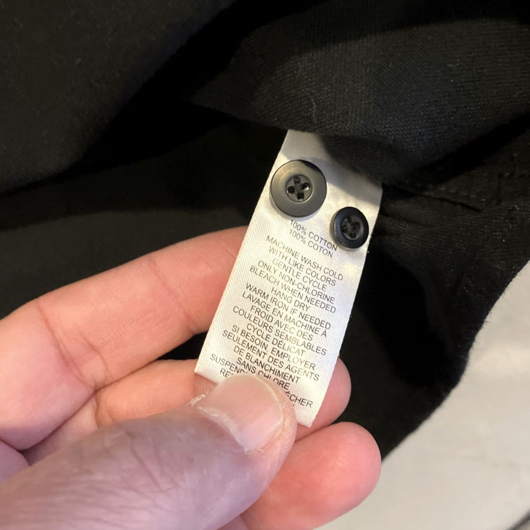 UNTUCKit UNTUCKit Black Flannel Button Down Shirt - Long Sleeve - XXL - Regular - Button-Up - 2XL Size US XXL / EU 58 / 5 - 3 Thumbnail