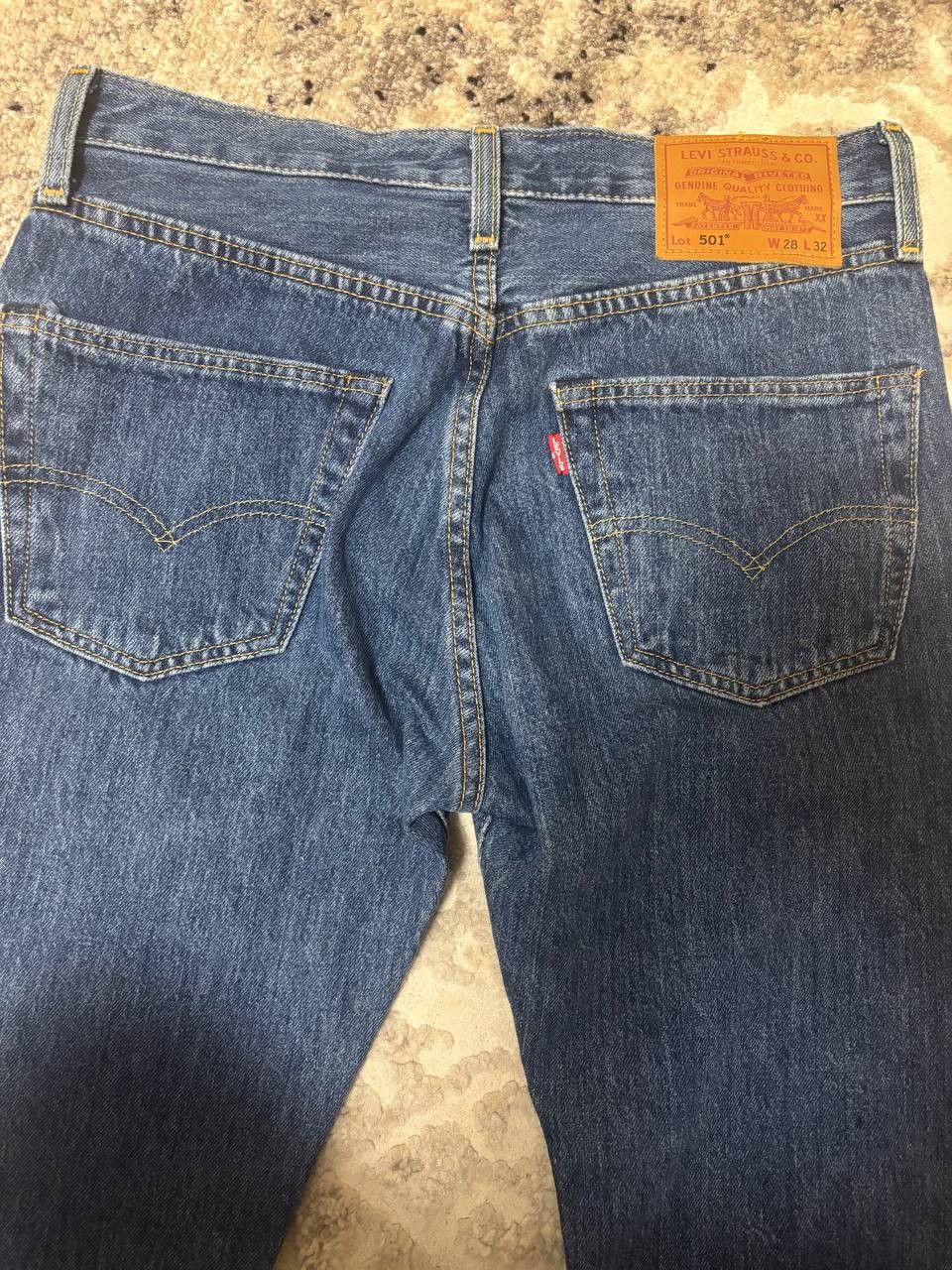 Levi's Vintage Levi's Premium 501 Blue Jeans 80's and 90's unisex Size US 28 / EU 44 - 6 Thumbnail