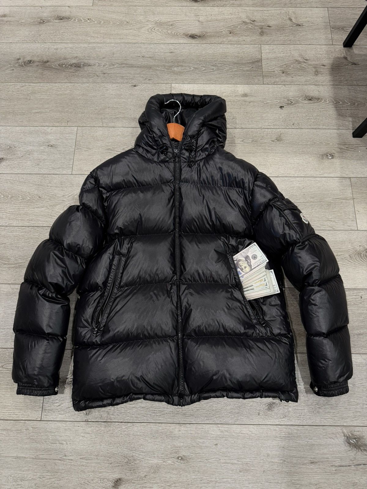 Moncler Black Ecrins Giubbotto Puffer Jacket Size US L / EU 52-54 / 3 - 1 Thumbnail