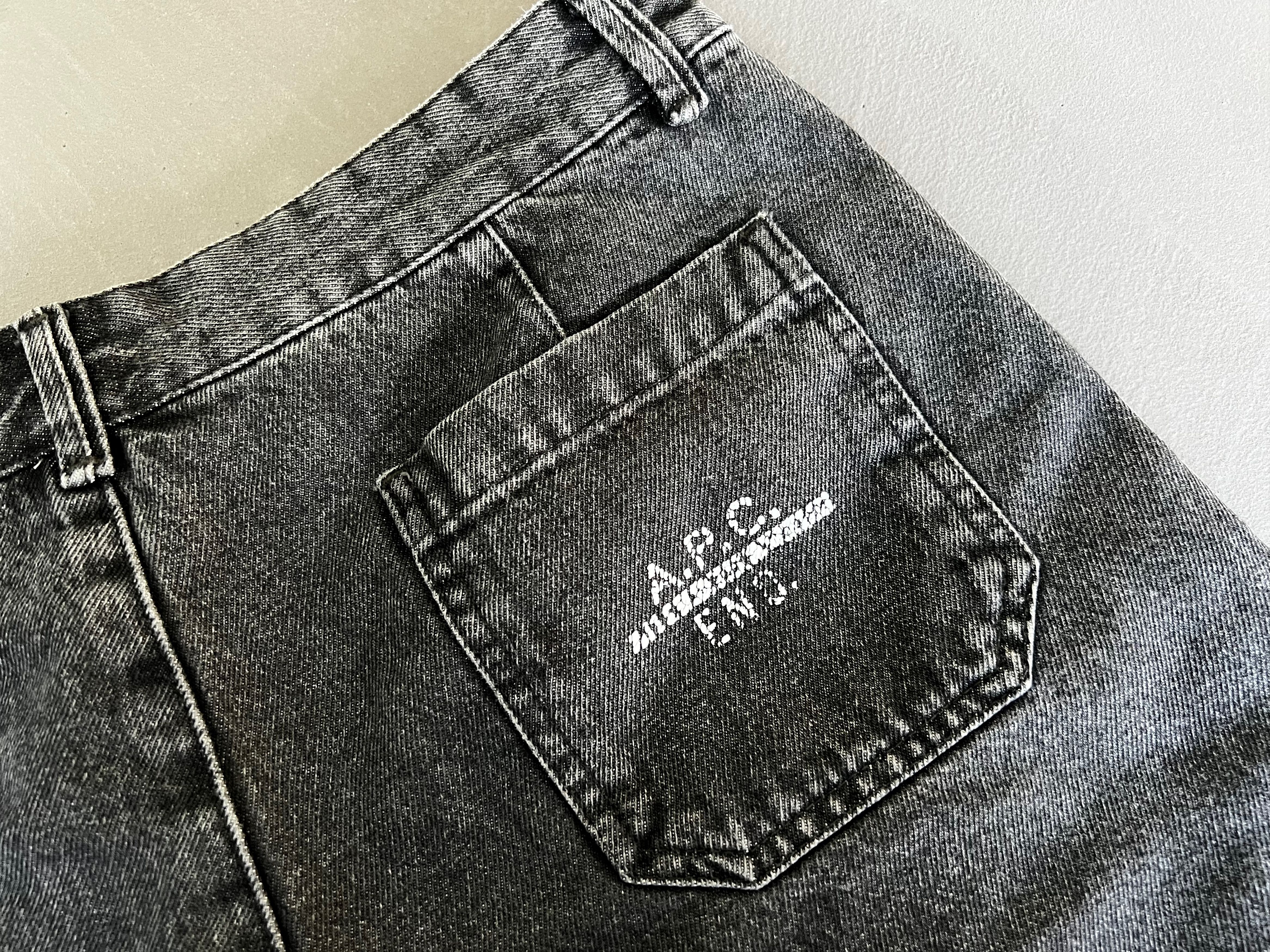 A.P.C. × END. A.P.C. x END Cling Denim Shorts, Grey, Stonewashed Size US 30 / EU 46 - 4 Thumbnail