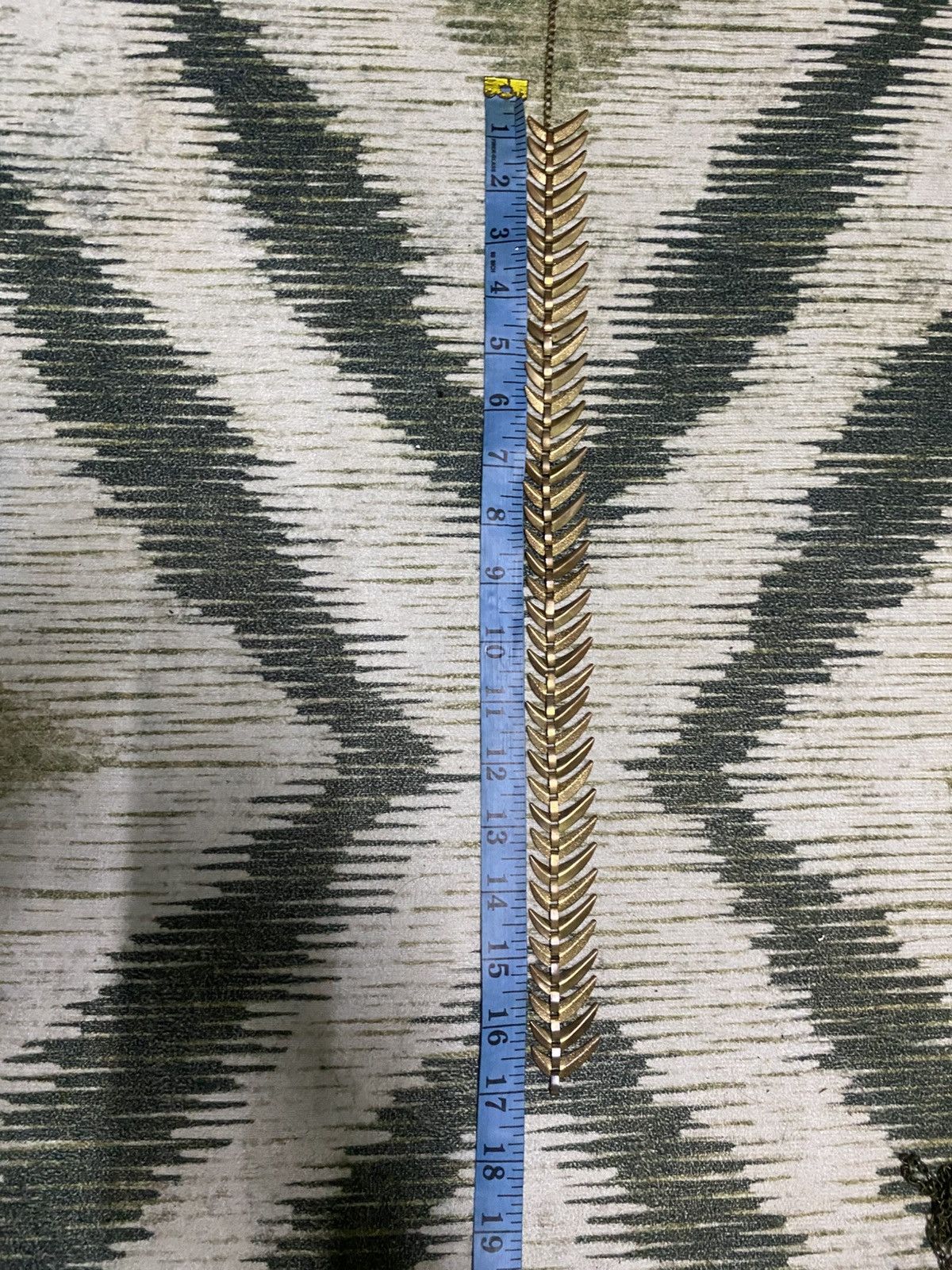 Designer × Handmade × Vintage Gold Tone Spiky Western Choker Necklace Size ONE SIZE - 7 Thumbnail
