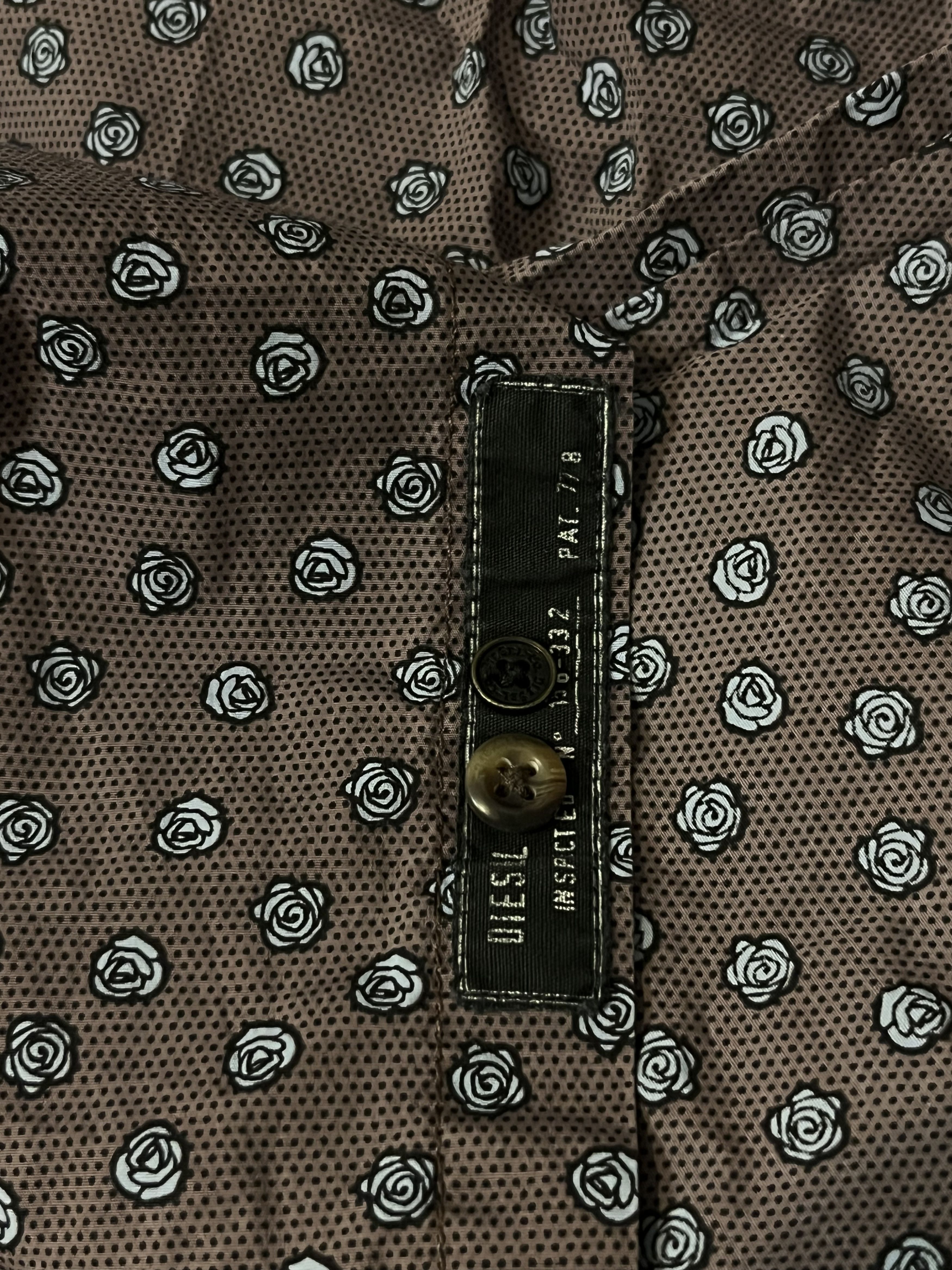 Diesel × Vintage Diesel Fullprint Shirt Size US L / EU 52-54 / 3 - 6 Thumbnail