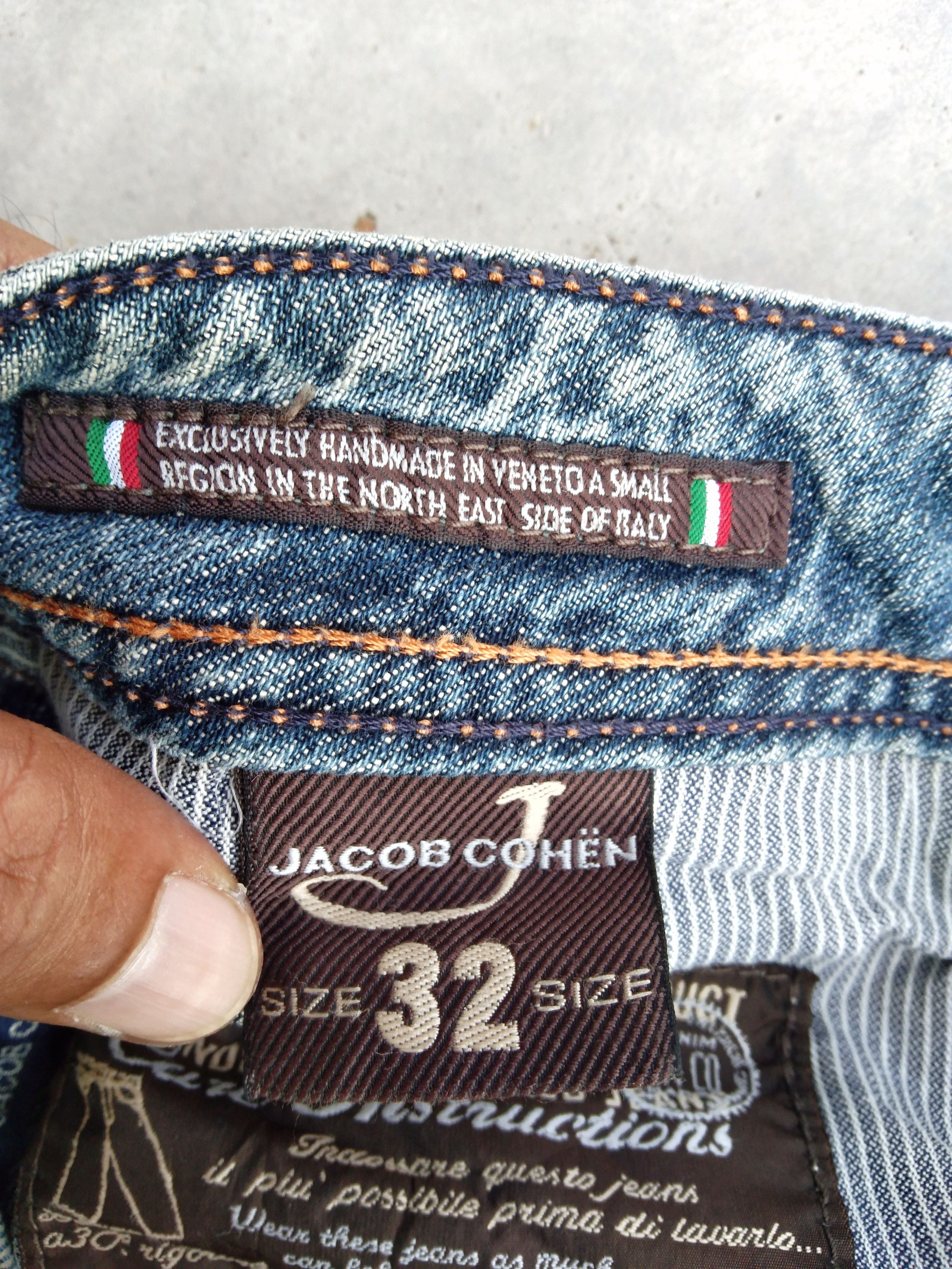 Jacob Cohen Jacob Cohen Jeans 'Rare Luxury Denim' Made In Italy 31x30 Size US 31 - 9 Thumbnail