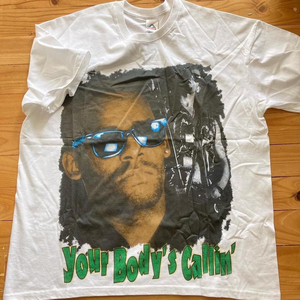 Vintage R Kelly vintage 90s t shirt rare your body's callin | Grailed