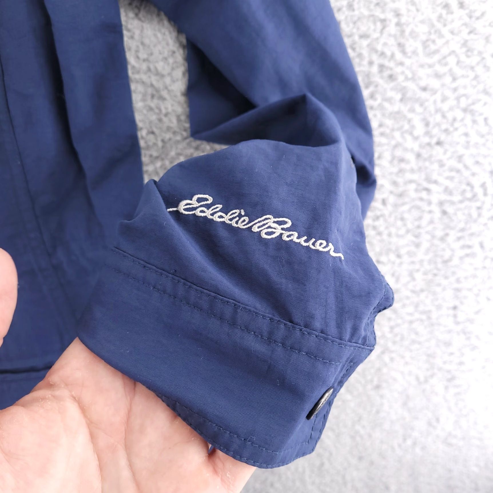 Eddie Bauer Eddie Bauer Parka Coat Womens Small Blue Nylon Adventurer Long Jacket/Coat Size S / US 4 / IT 40 - 5 Thumbnail