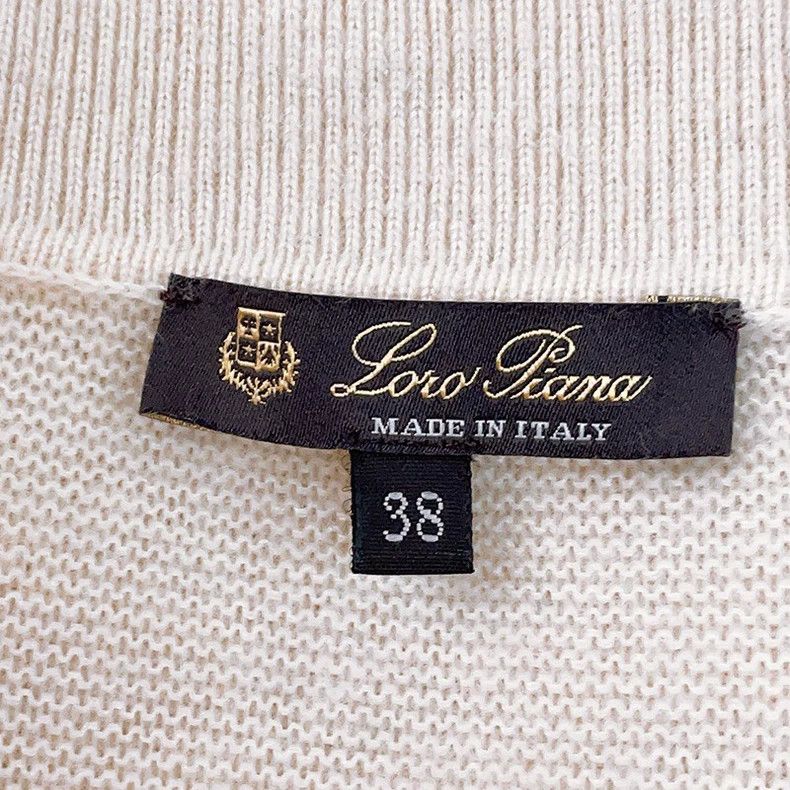 Loro Piana LORO PIANA Pale yellow gradient cashmere cardigan Size M / US 6-8 / IT 42-44 - 7 Thumbnail