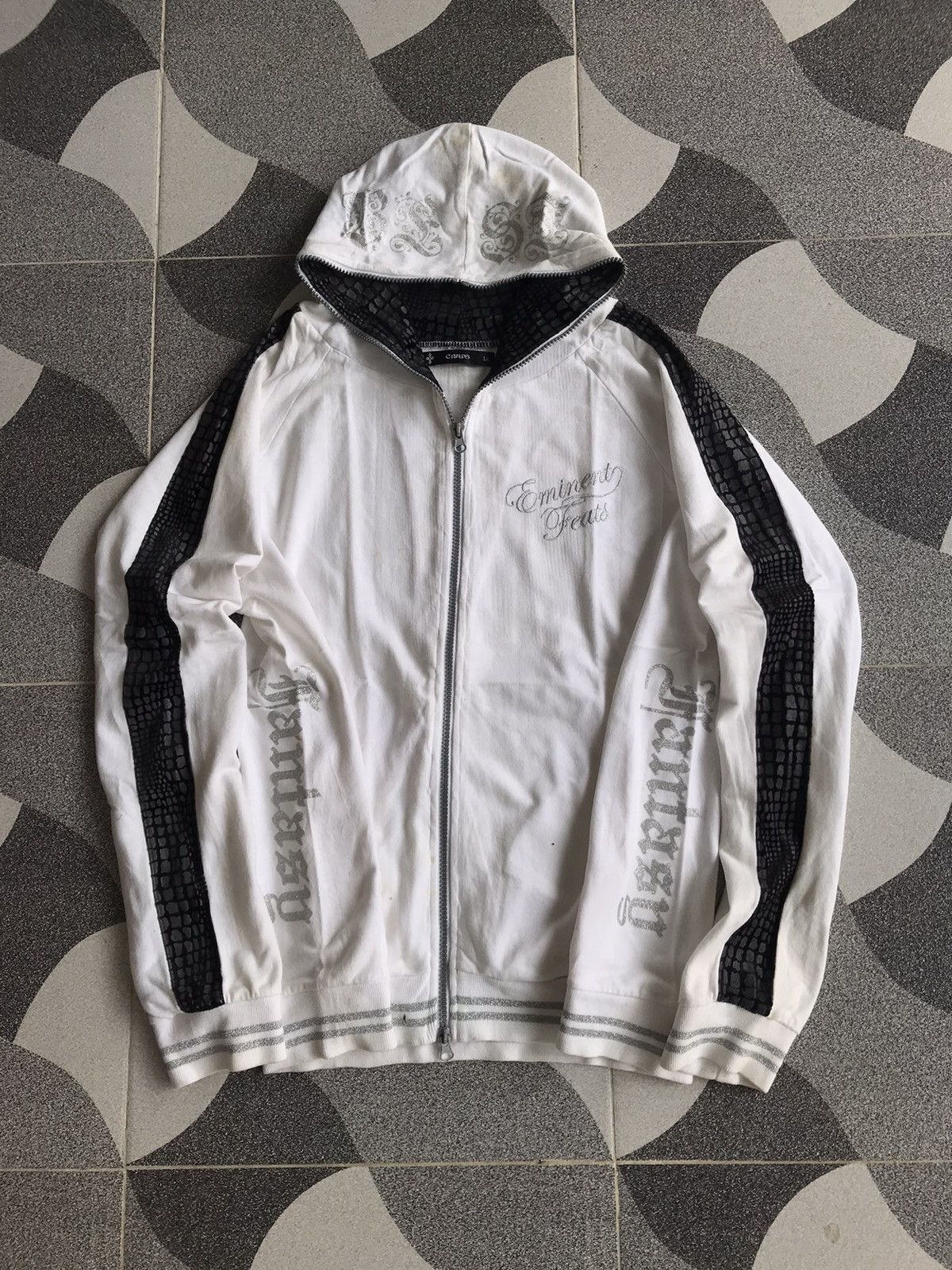 20471120 y2K Craps Skull Zip Hoodie Size US L / EU 52-54 / 3 - 1 Thumbnail