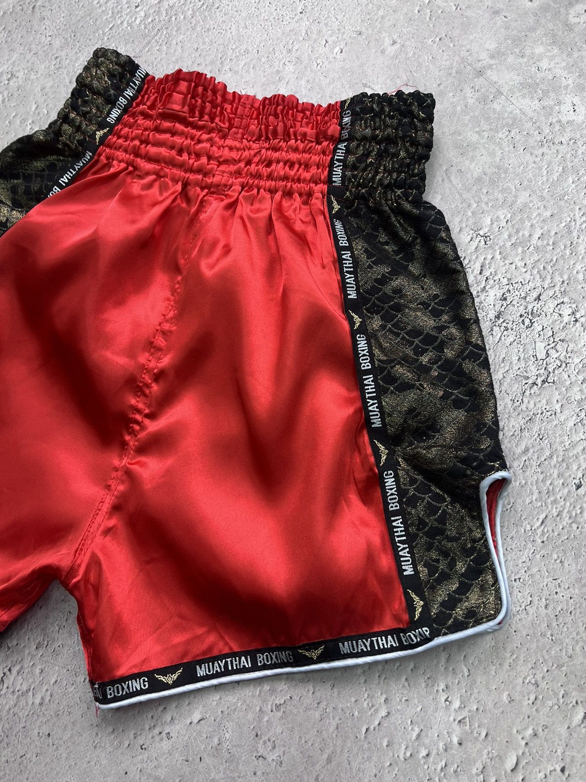Japanese Brand × Vintage Muay Thai Boxing Short Pants Lumpinee Hype Rare Size US 32 / EU 48 - 8 Thumbnail