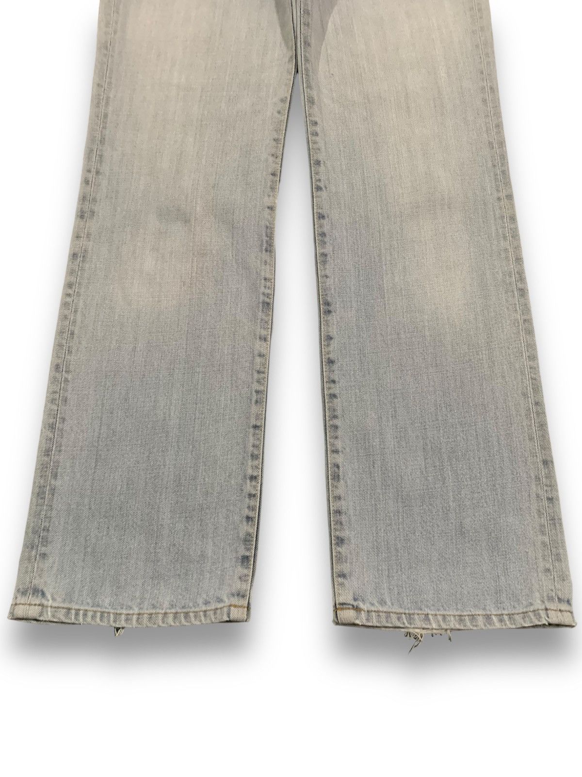 45rpm Vintage Japanese Brand 45rpm Slim Straight Ripped Jeans Size US 27 - 7 Thumbnail
