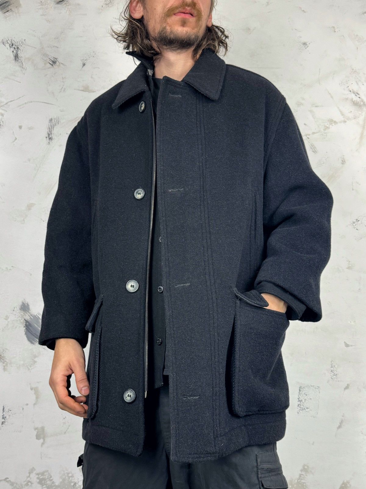 Vintage Vintage 80S 90S Porto Di Panama Coat By Perca Size 48 S - M Size US M / EU 48-50 / 2 - 1 Thumbnail