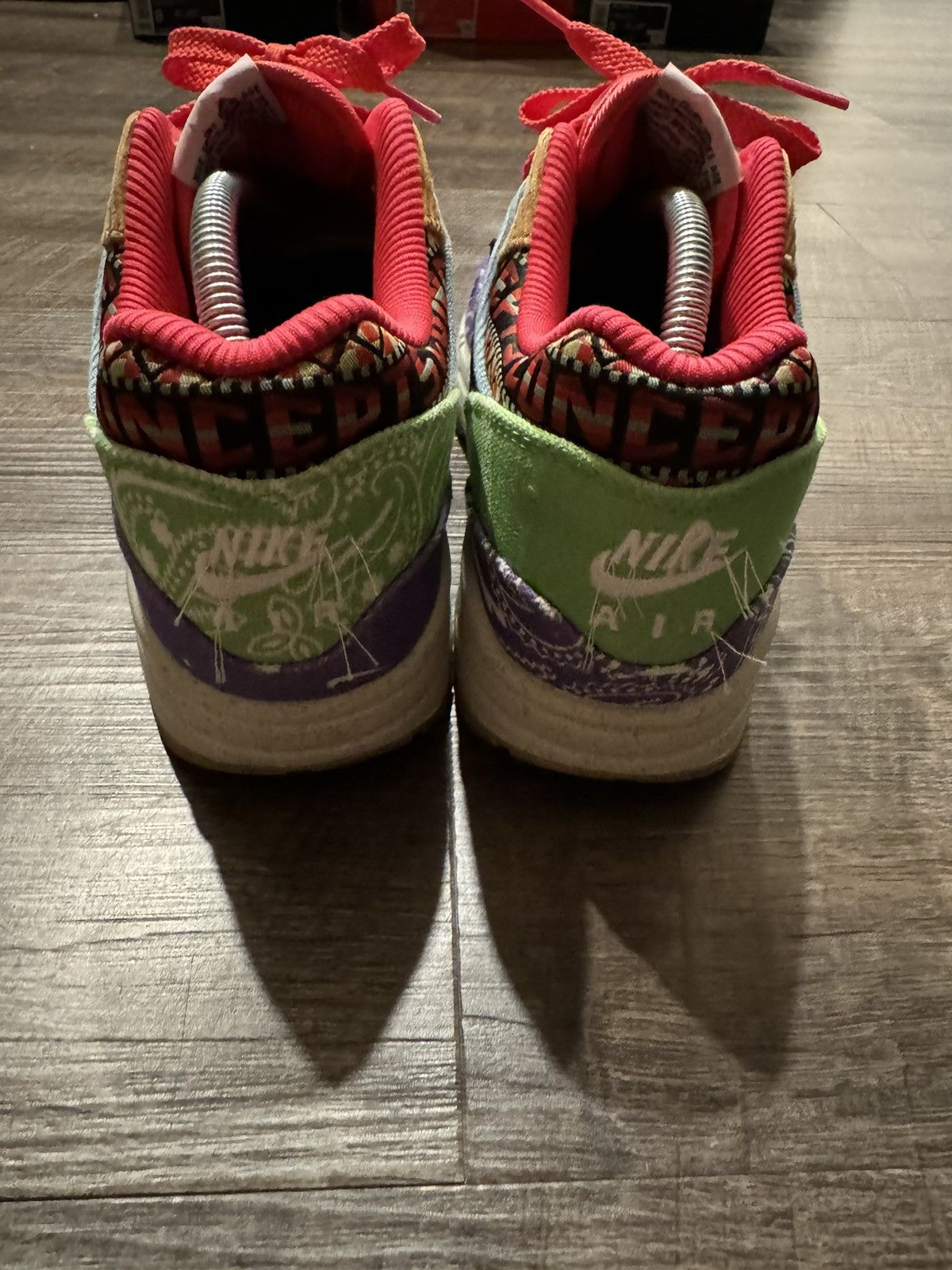 Nike Concepts Air Max 1 “Far Out” size 8 Men’s (9.5 Women’s) Size US 8 / EU 41 - 5 Thumbnail