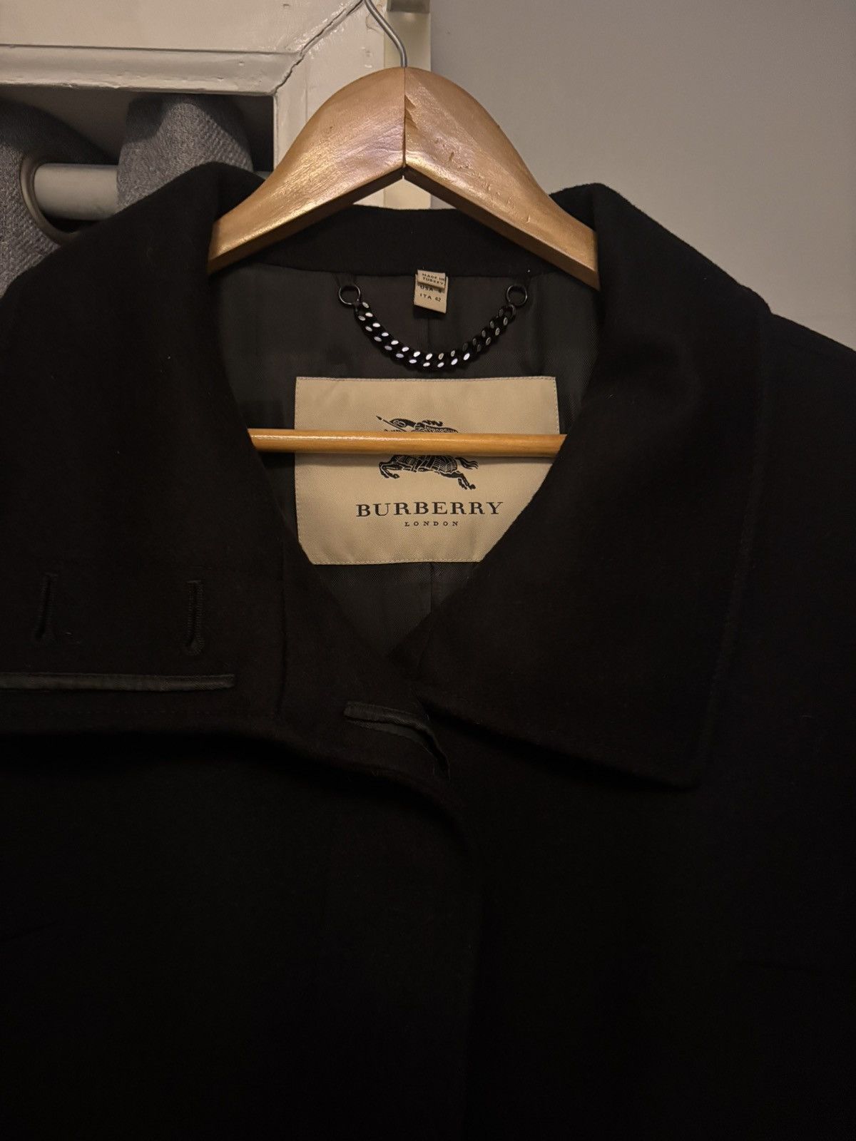 Burberry Vintage Burberry Wool Tailored Jacket Size M / US 6-8 / IT 42-44 - 2 Thumbnail