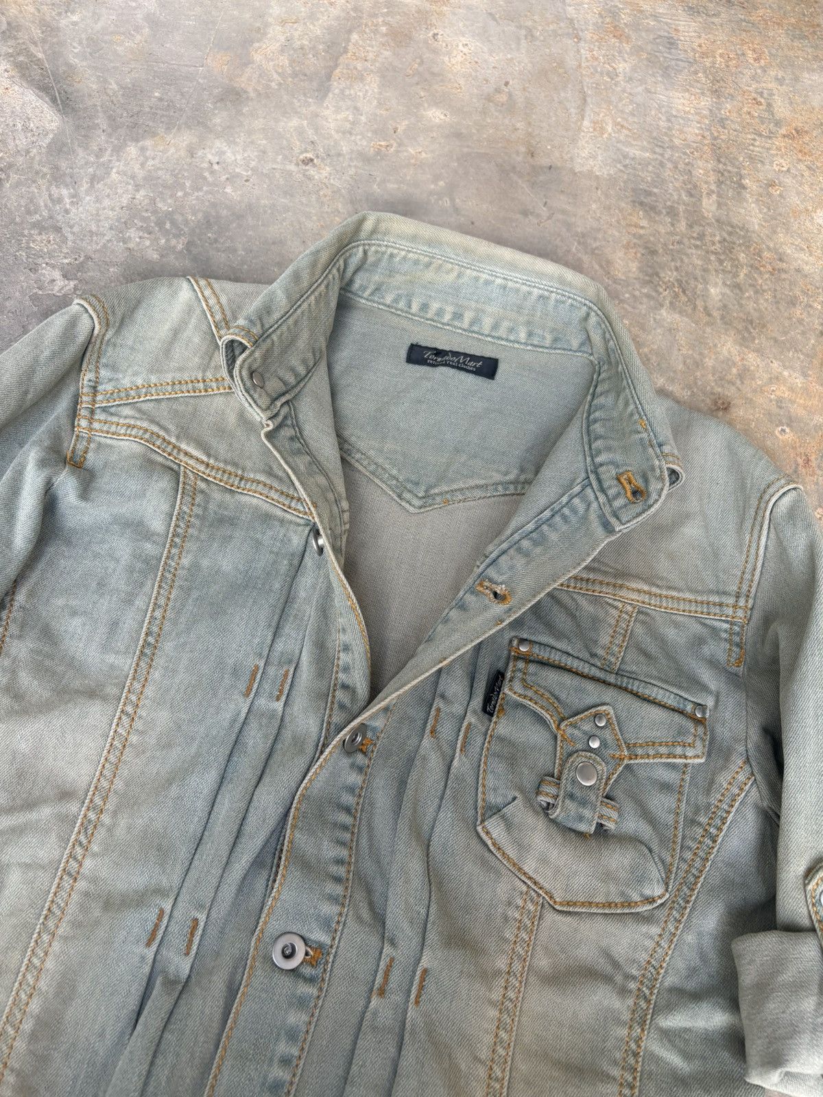 Tornado Mart Tornado Mart Refined Real Clothes Denim Jacket Size US M / EU 48-50 / 2 - 4 Thumbnail