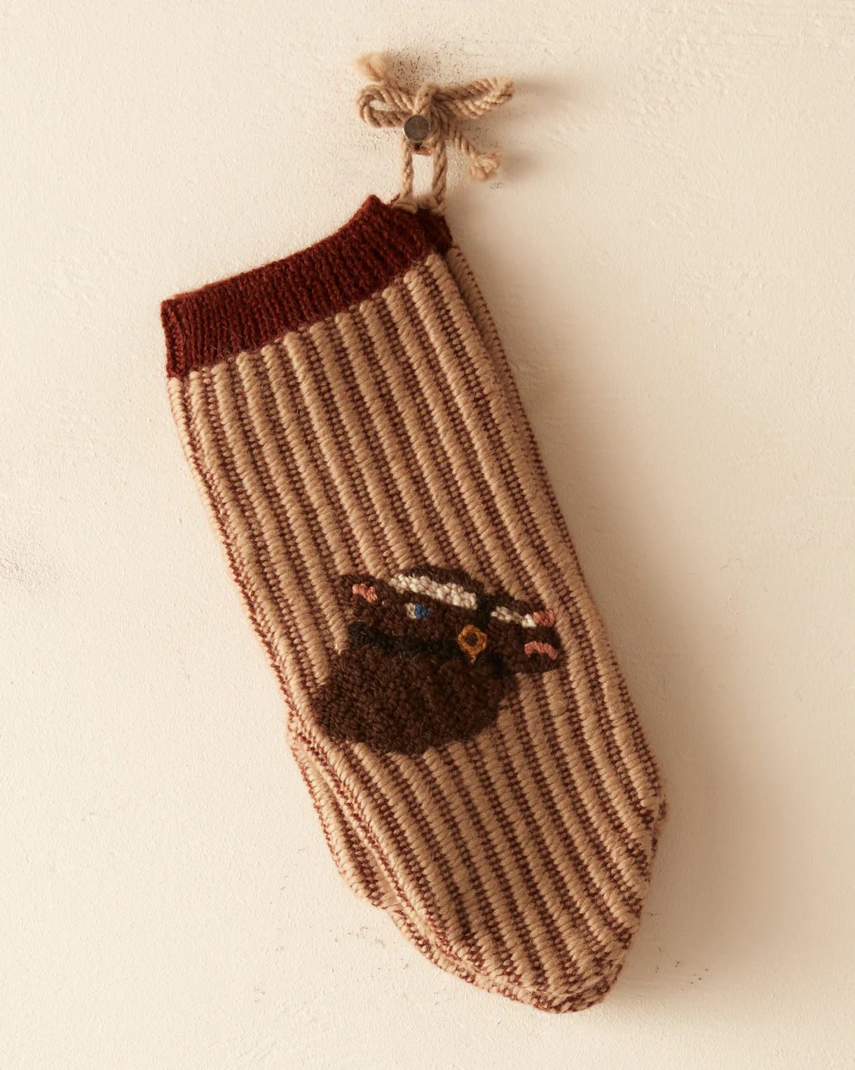 Bode BODE ranch mittens alpaca wool Size ONE SIZE - 2 Thumbnail