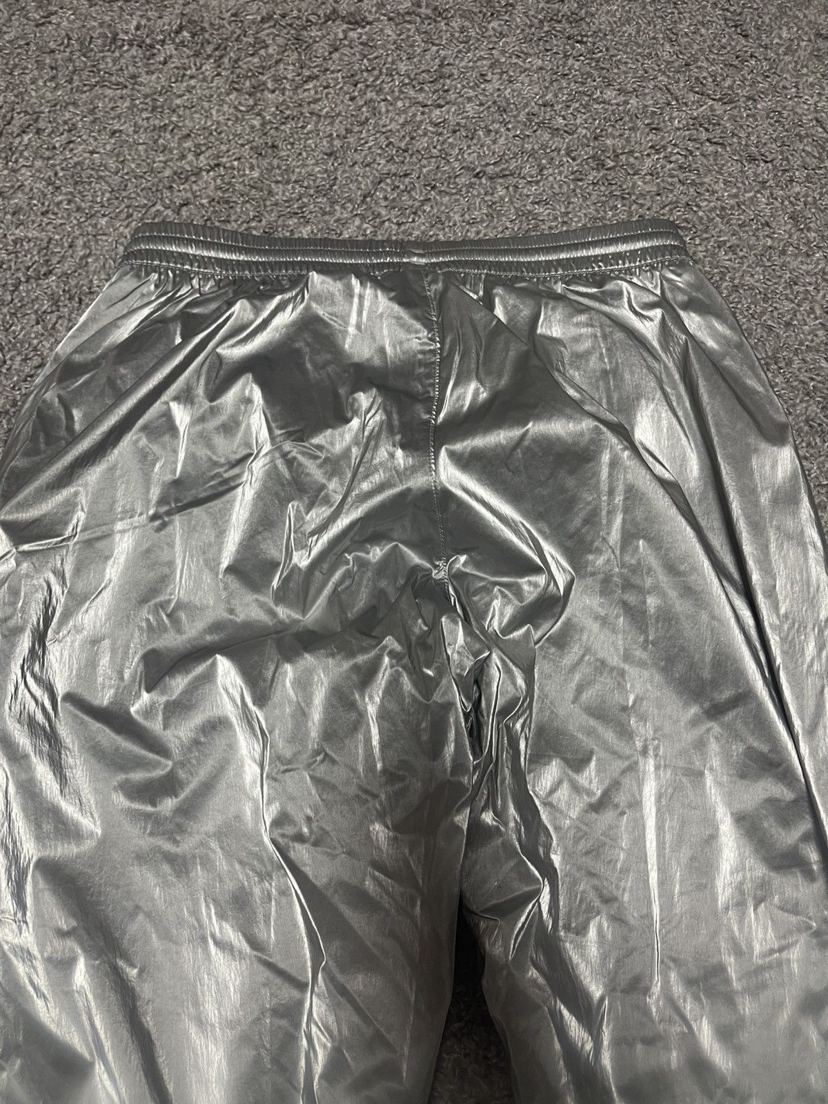 Adidas Adidas Originals Metallic Silver Big Logo Pants Size M NEW Size US 32 / EU 48 - 9 Thumbnail
