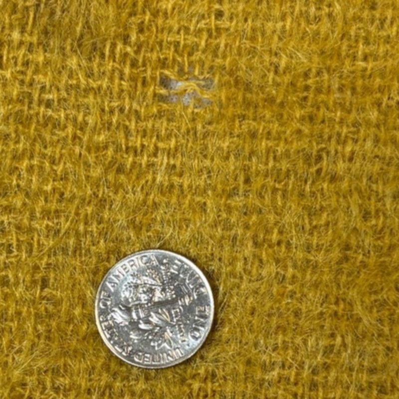Vintage Vintage 60s Mohair Wool Cardigan Vest Mustard Yellow Medium Size M / US 6-8 / IT 42-44 - 6 Thumbnail