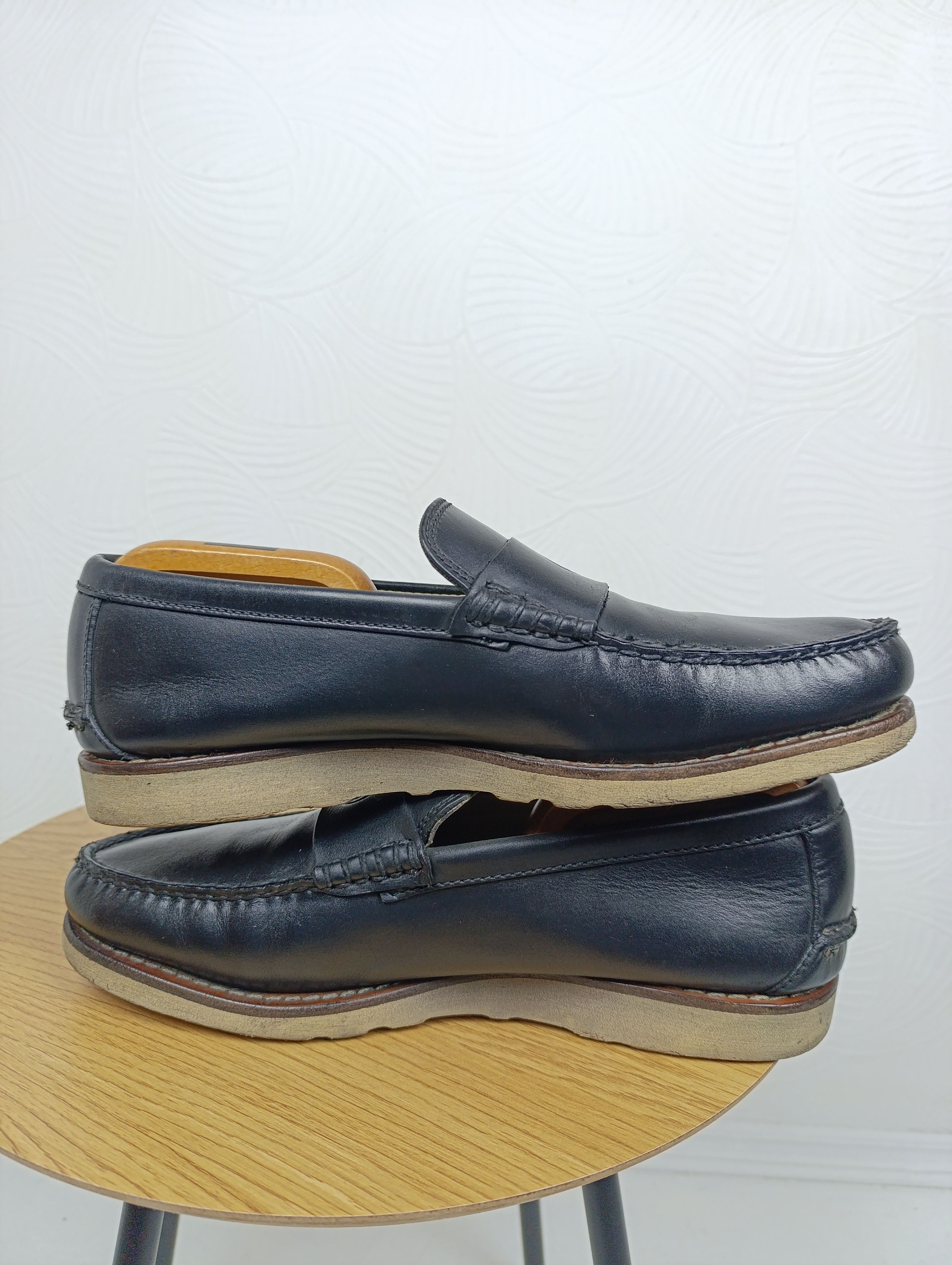 Stussy × Timberland TIMBERLAND×STUSSY DELUXE LEATHER LOAFER BLACK Size US 10 / EU 43 - 7 Thumbnail