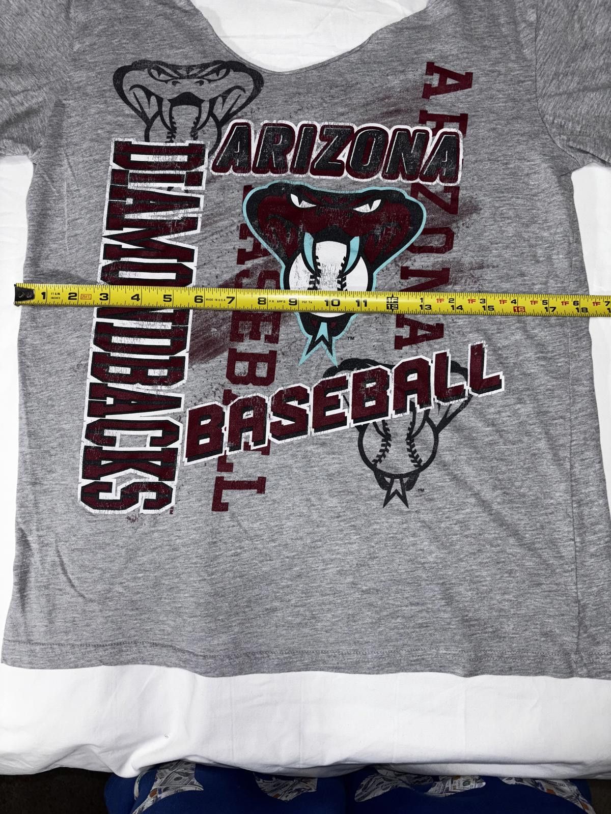 Designer Arizona Diamondbacks Women's Baseball T-Shirt Size M / US 6-8 / IT 42-44 - 6 Thumbnail