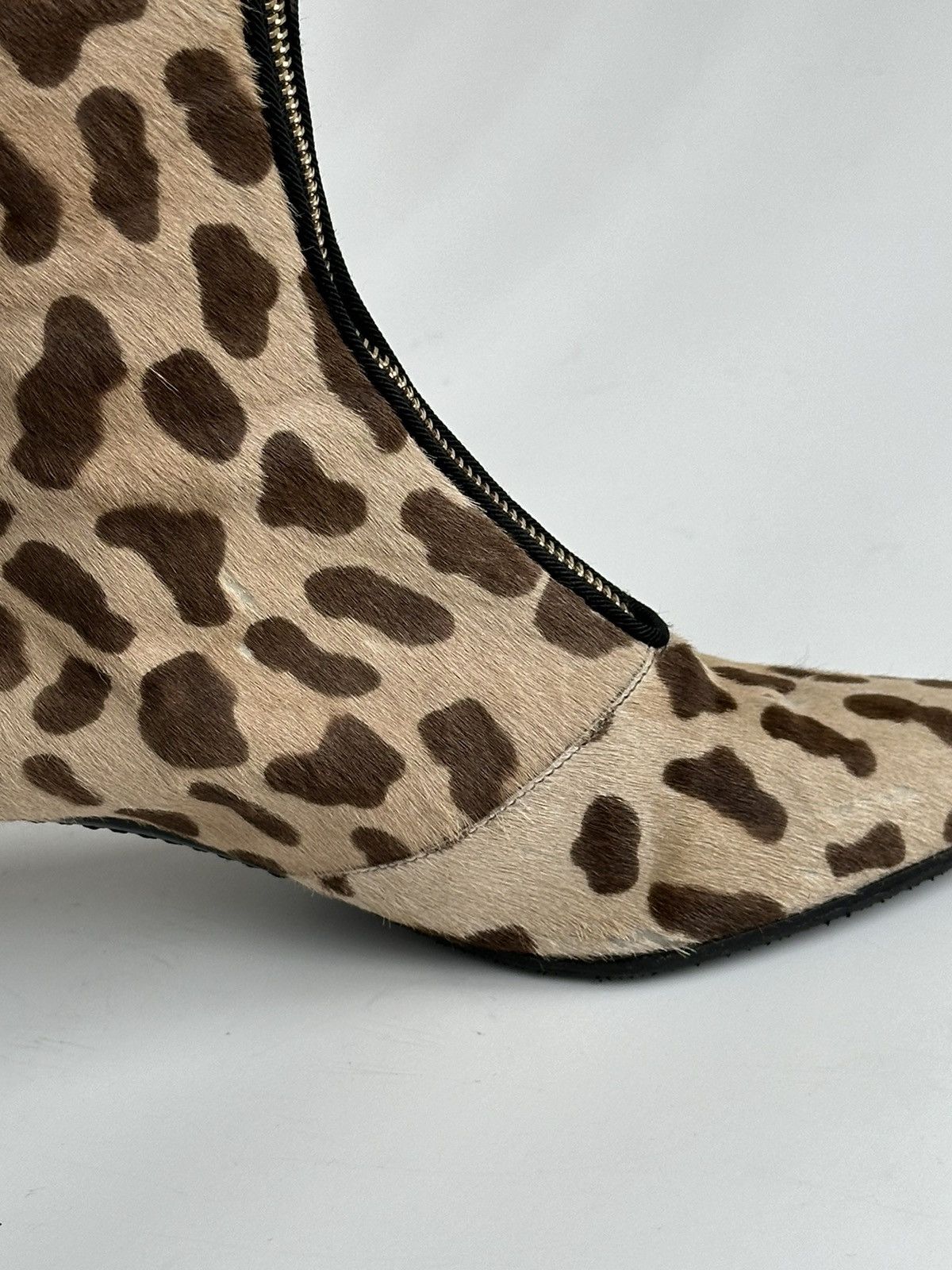 Louis Vuitton × Vintage *sz36.5* LOUIS VUITTON 2003 Leopard Zip Boots y2k archive Size US 6.5 / IT 36.5 - 12 Thumbnail