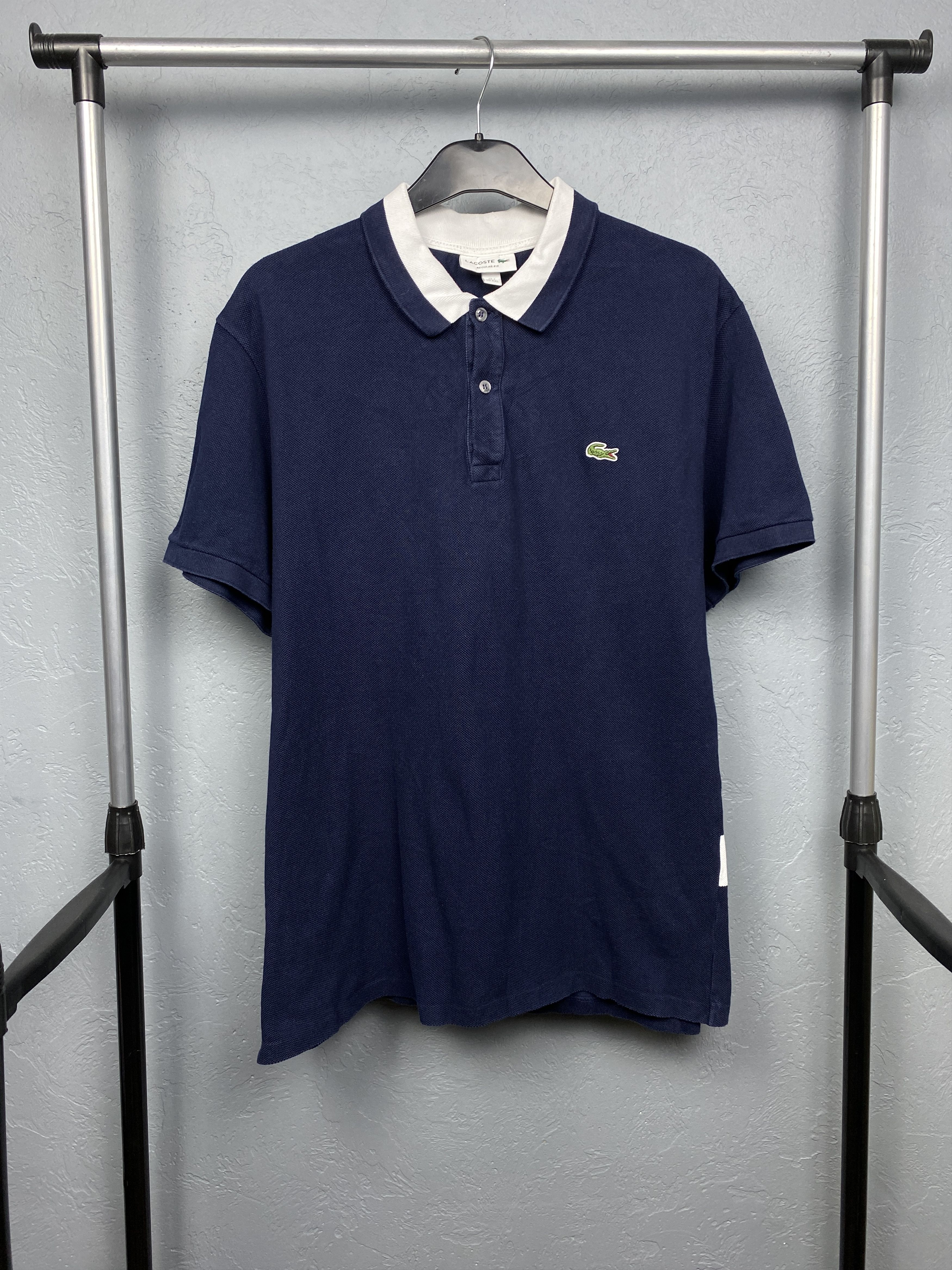Lacoste × Vintage Lacoste Vintage Mens Polo Shirt Size XXL Size US XXL / EU 58 / 5 - 1 Thumbnail