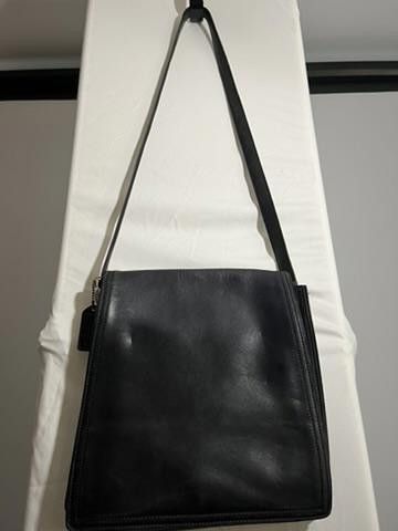 Coach Coach Black Leather Crossbody Bag Size ONE SIZE - 8 Thumbnail