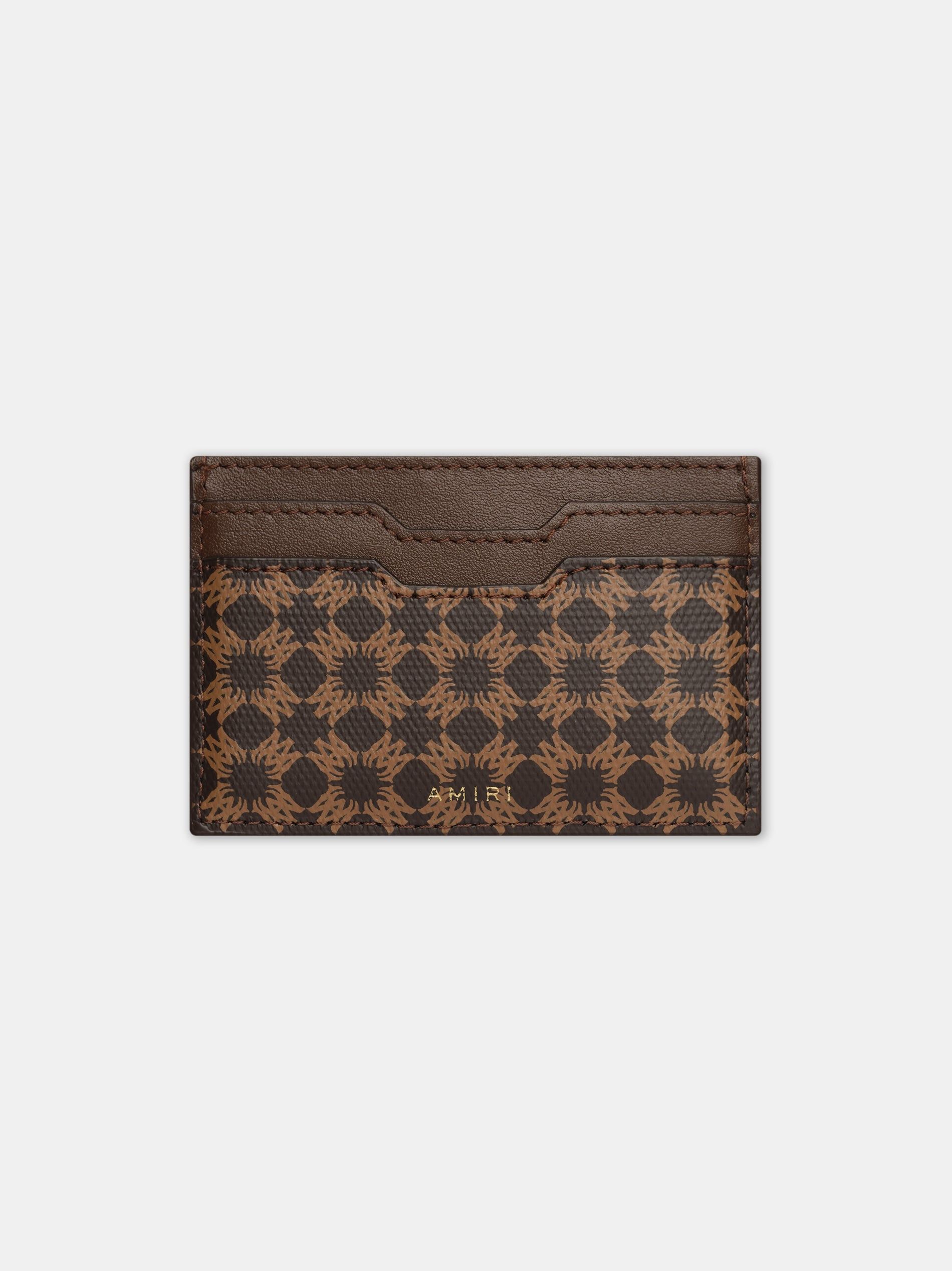 Amiri o1orln1125 Size: OS / MA Quad Card Holder Brown Size ONE SIZE - 2 Thumbnail