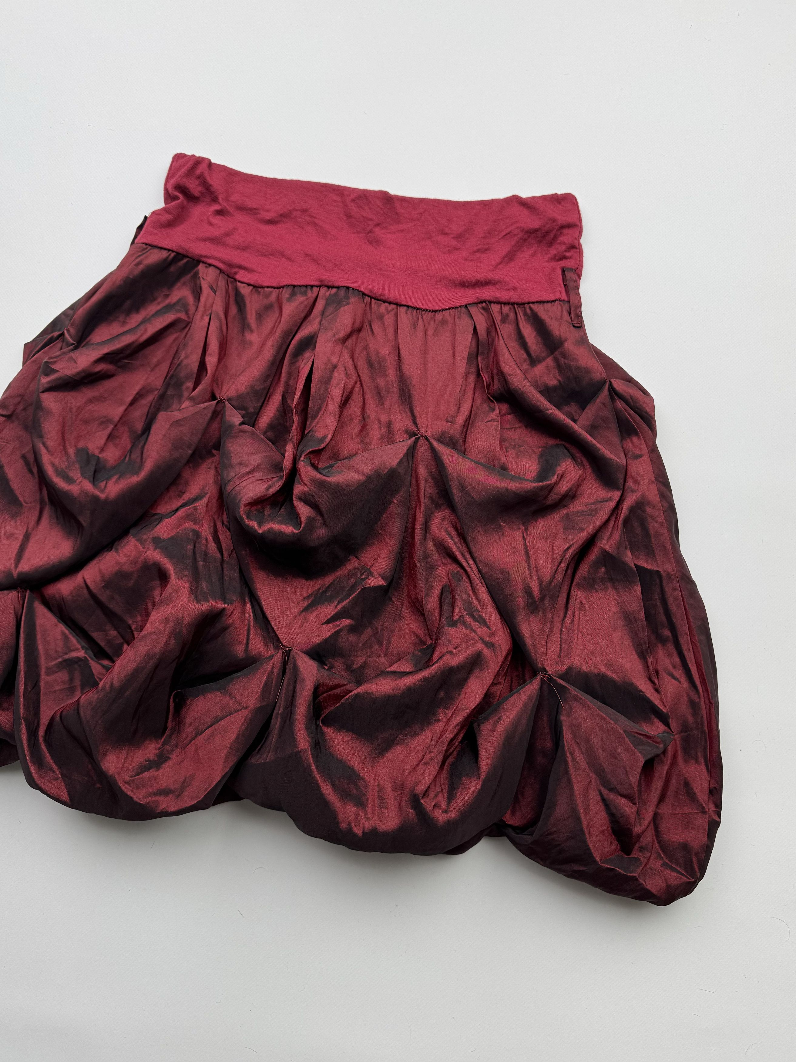 Vintage Vintage Baggy Flare Skirt B97(V525)E2 Size 26" / US 2 / IT 38 - 3 Thumbnail