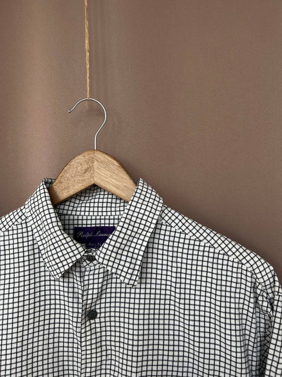 Ralph Lauren Purple Label Ralph Lauren Purple Label Check Button Up Shirt Mens Size L Size US L / EU 52-54 / 3 - 6 Thumbnail