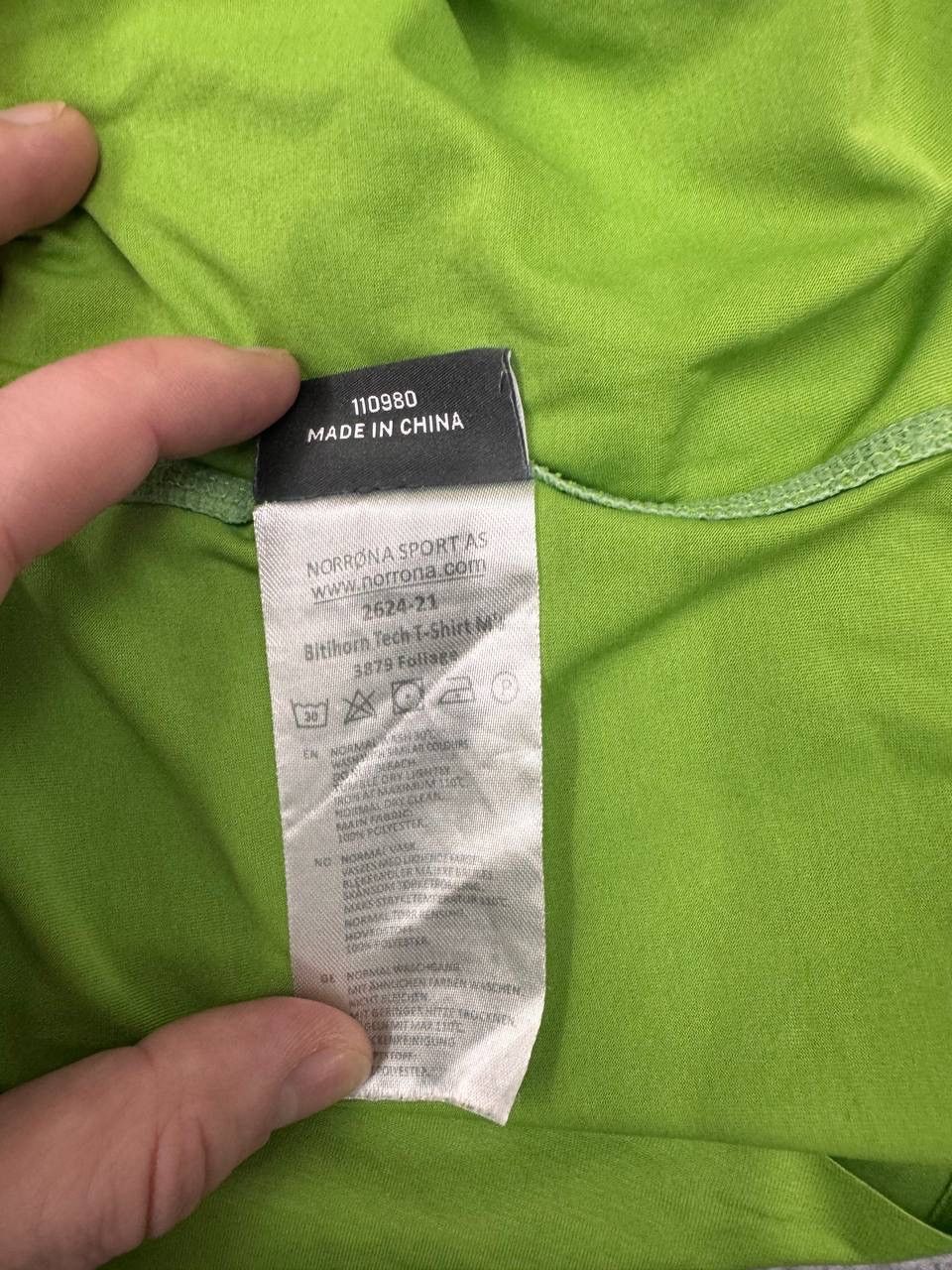 Norrona Norrona Men Technical T-Shirt Green Outdoor Size M Size US M / EU 48-50 / 2 - 5 Thumbnail