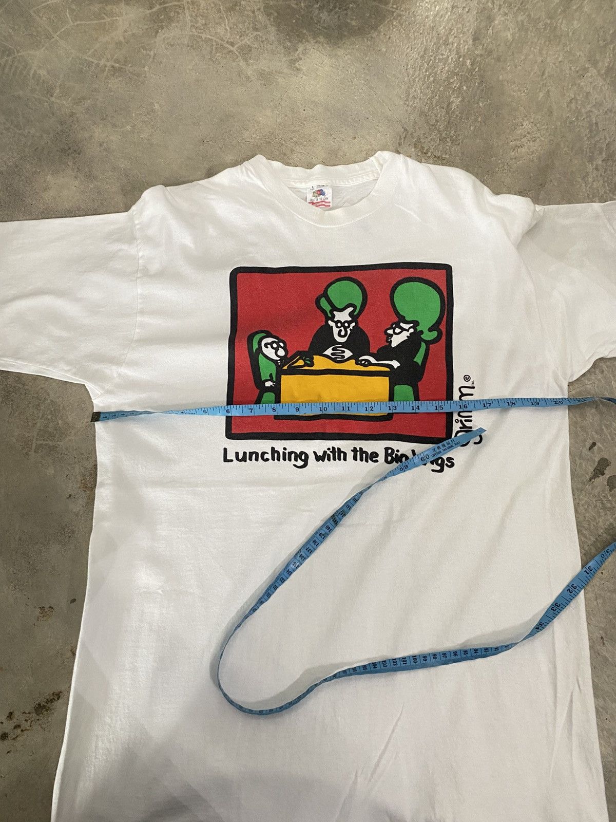 Fruit Of The Loom VINTAGE 90'S GRIMM Size US L / EU 52-54 / 3 - 7 Thumbnail